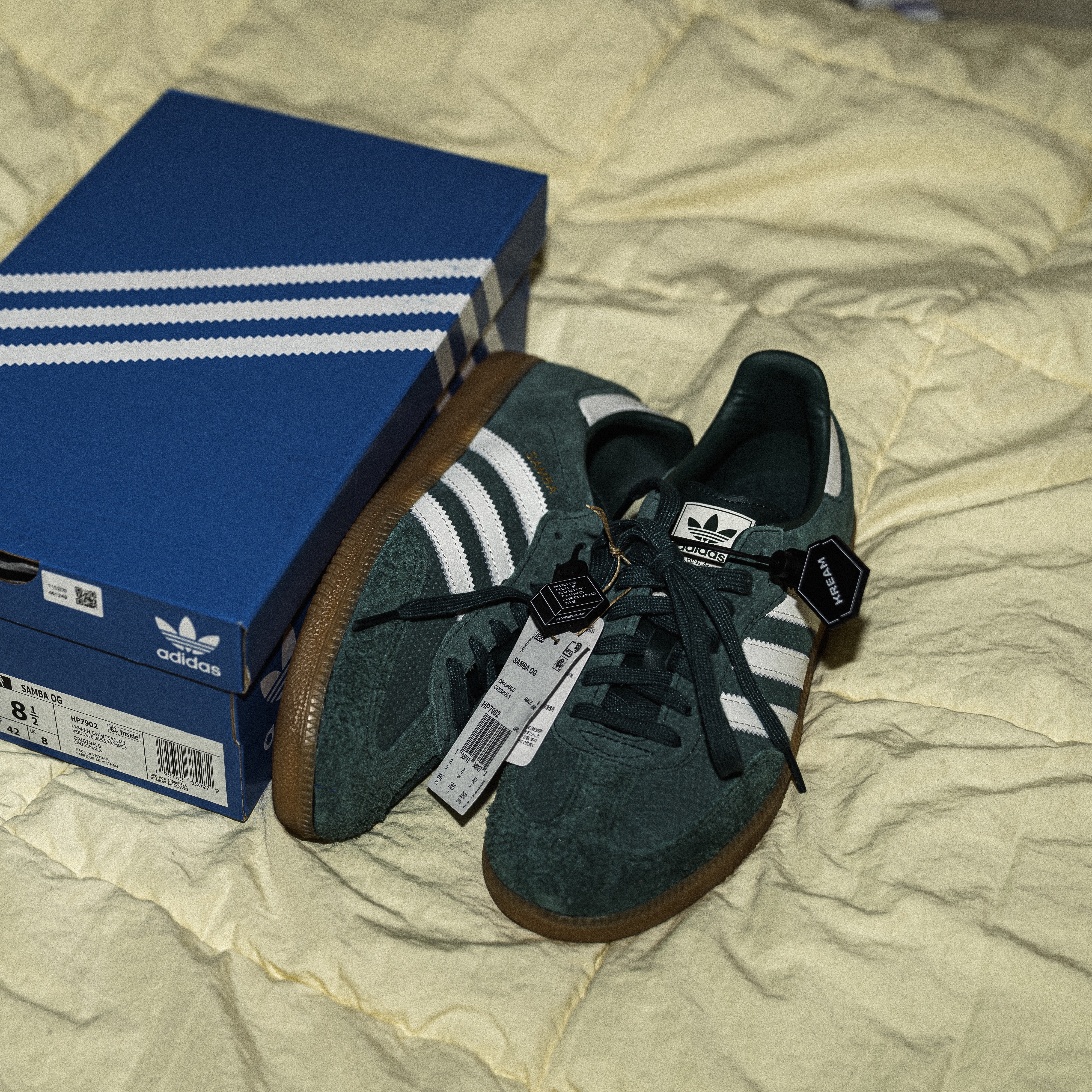 Adidas Samba OG Collegiate Green 착용 스타일 - 2