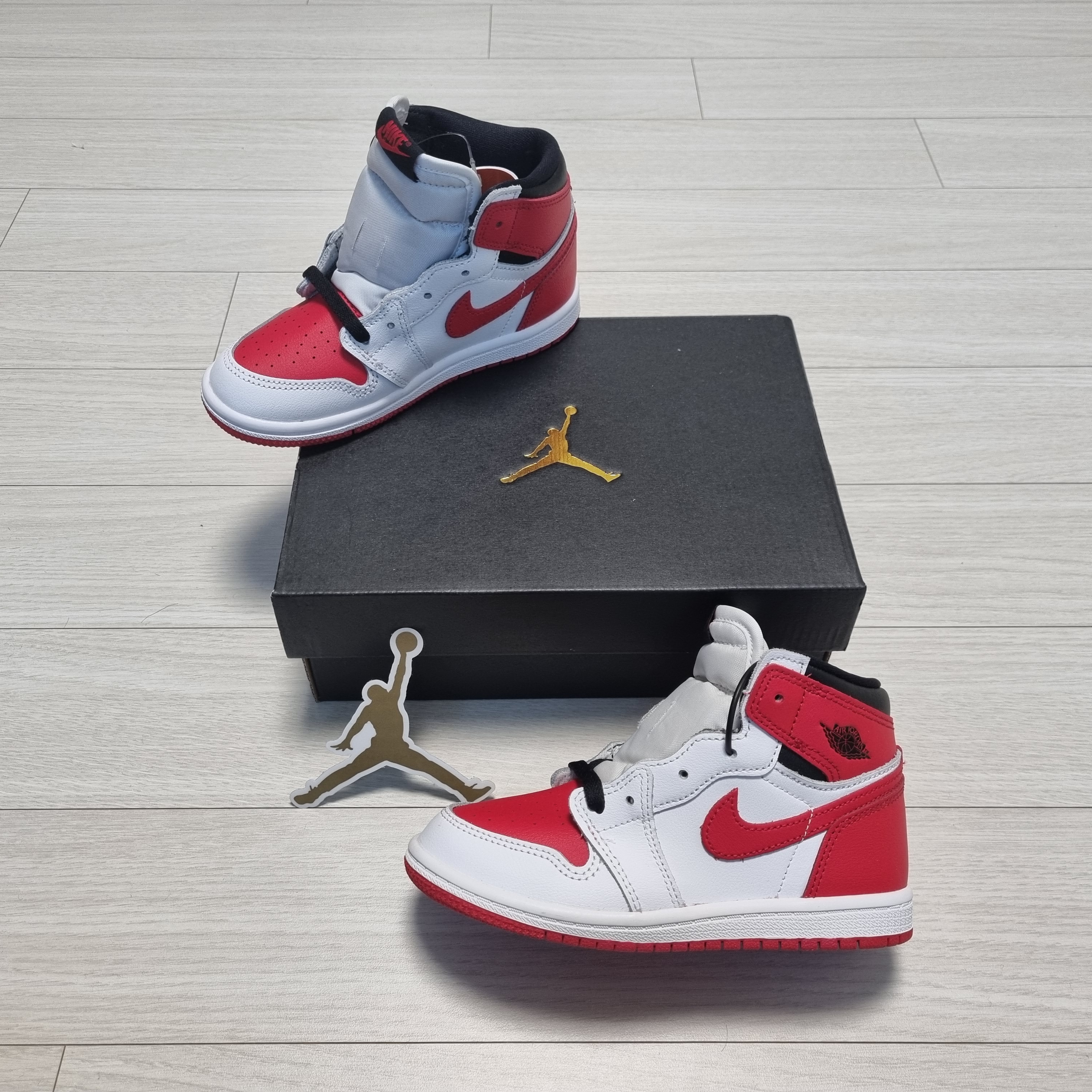 (TD) Jordan 1 Retro High OG Heritage 착용 스타일 - 1