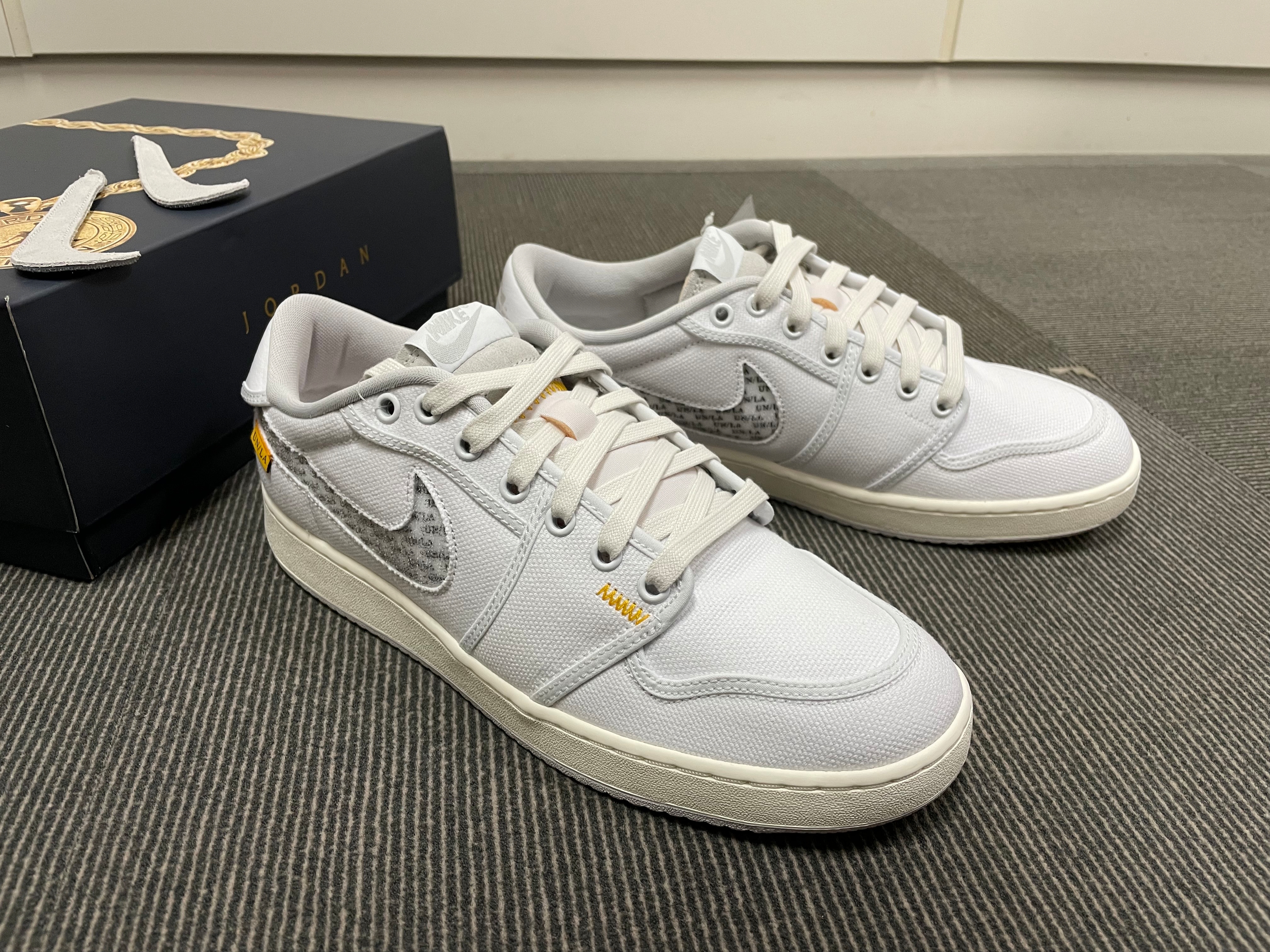 Jordan 1 x Union KO Low White 착용 스타일 - 1