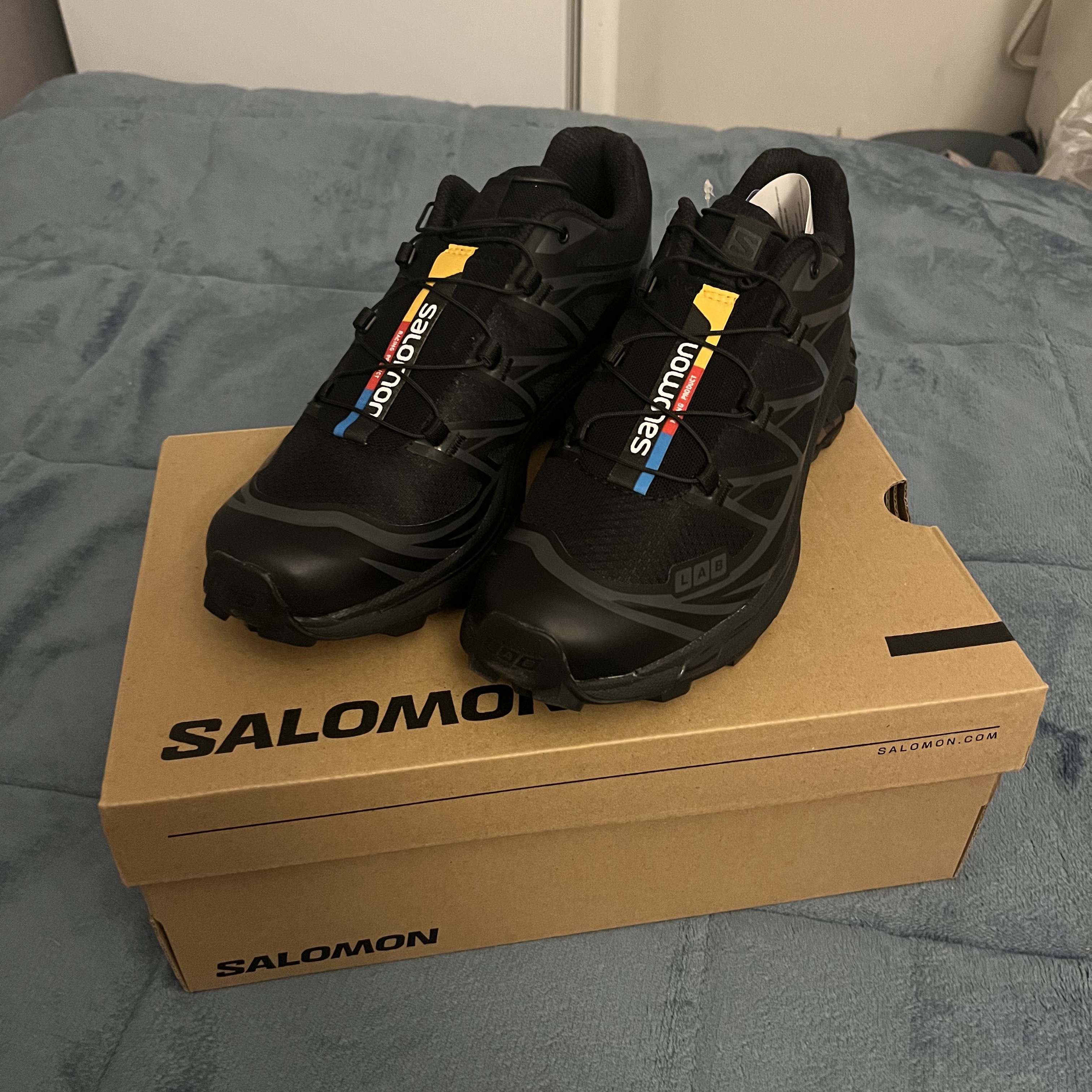 Salomon XT-6 ADV Black 착용 스타일