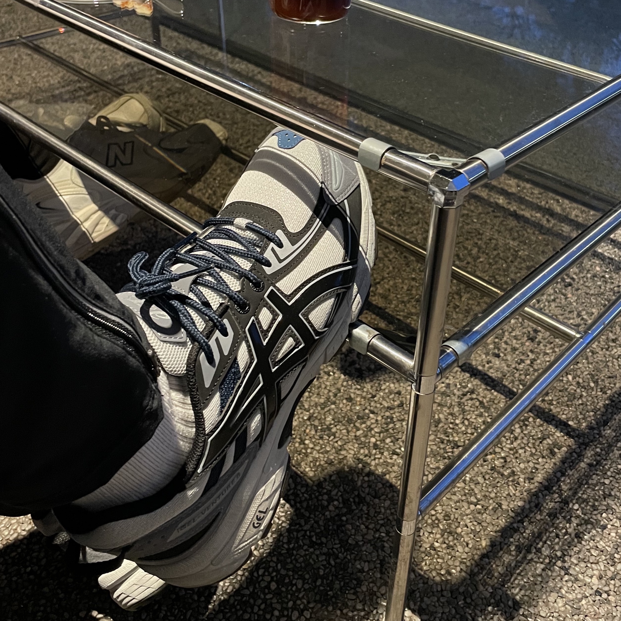 Asics Gel-Venture 6 SPS Glacier Grey 착용 스타일