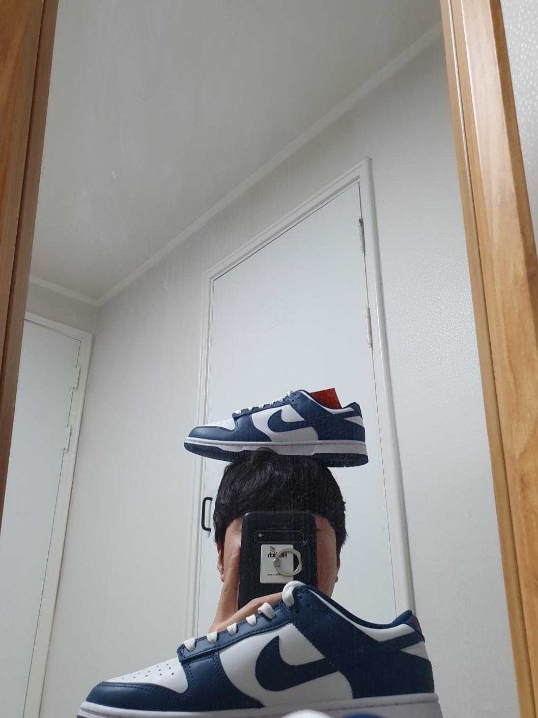 Nike Dunk Low Retro Valerian Blue 착용 스타일