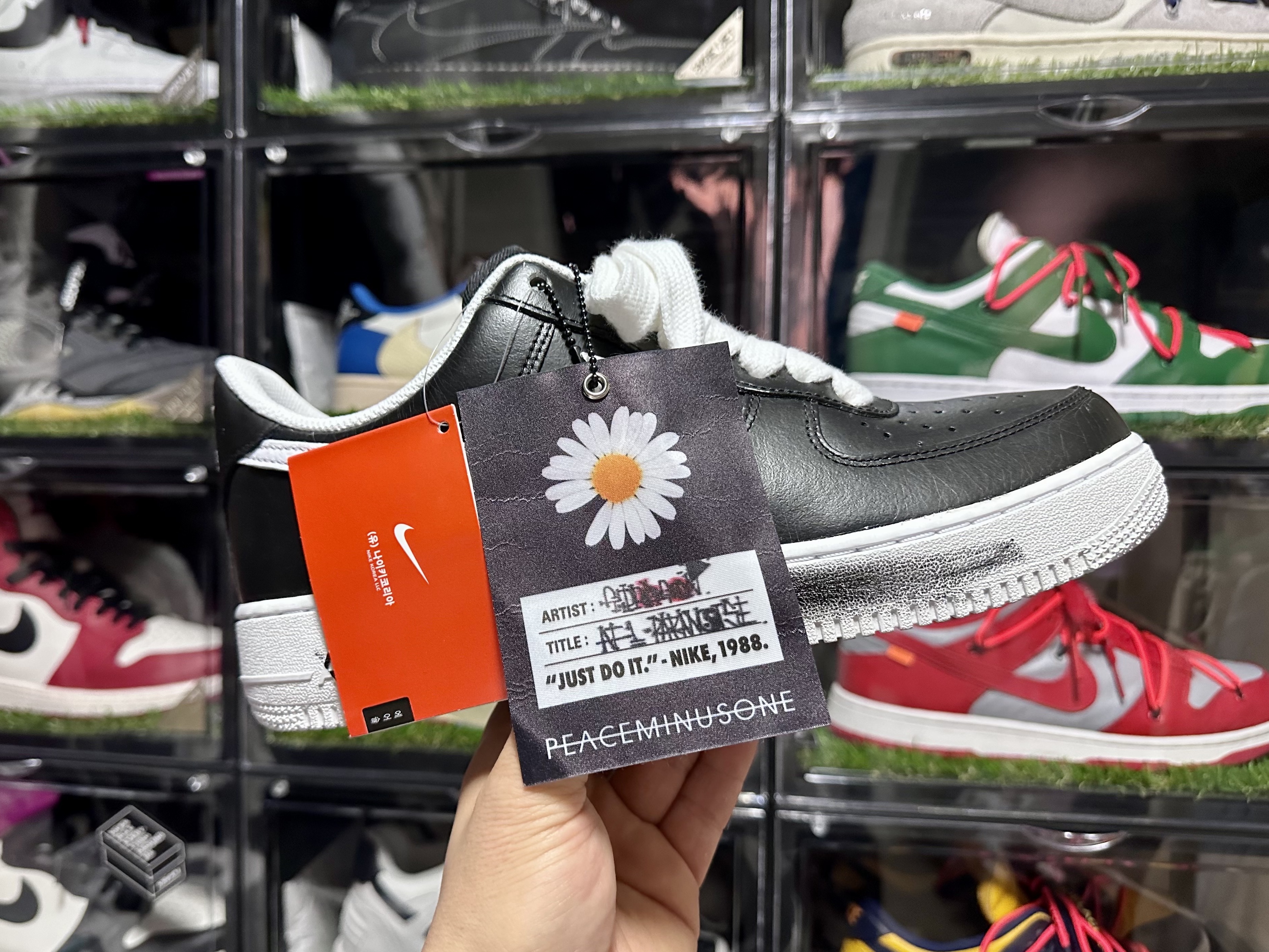 Nike x Peaceminusone Air Force 1 Low Para-Noise, Nike x Peaceminusone Air Force 1 Low Para-Noise 2.0 착용 스타일 - 1