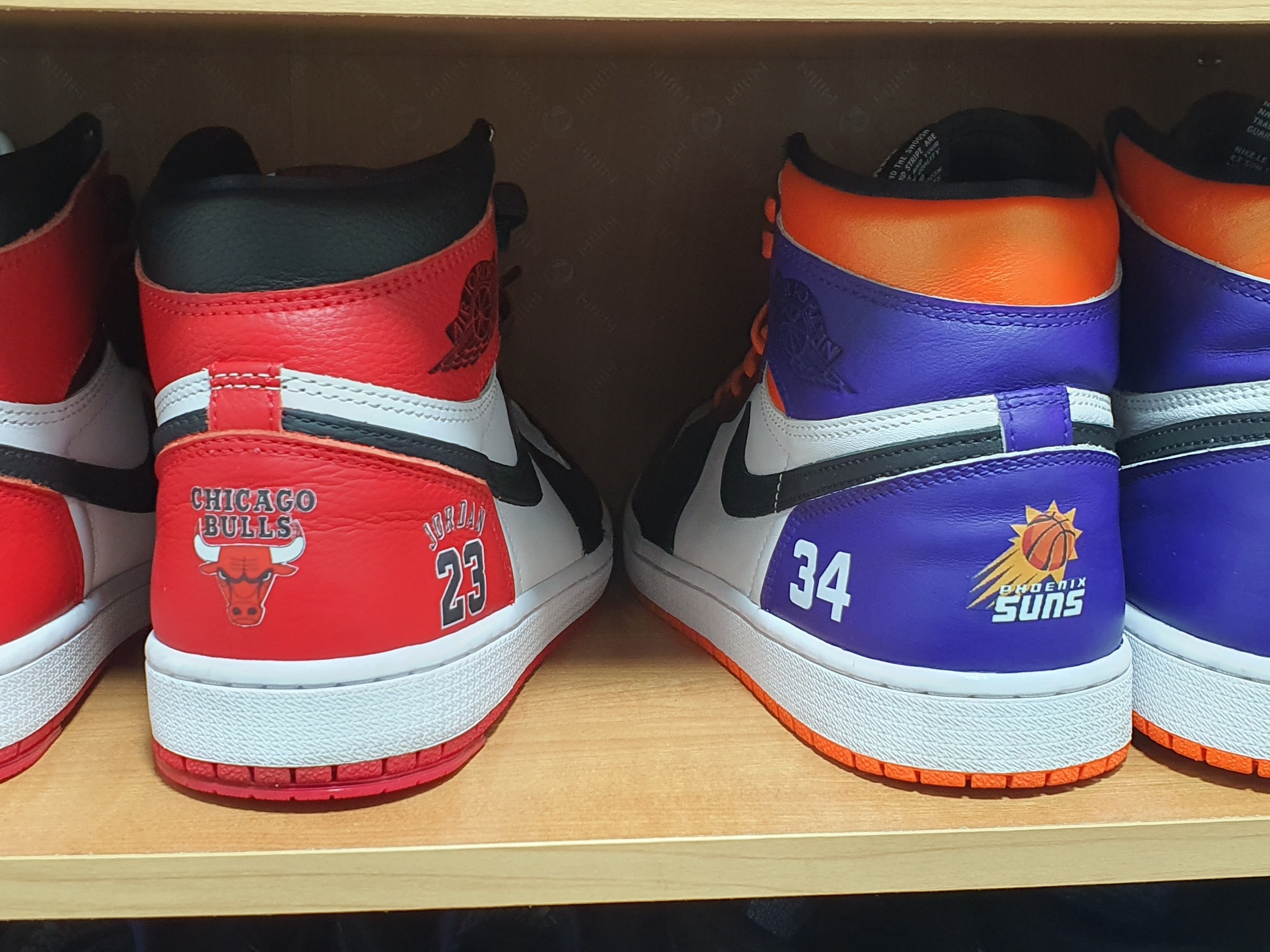 Jordan 1 Retro High OG Electro Orange, Jordan 1 Retro High OG Heritage 착용 스타일 - 1