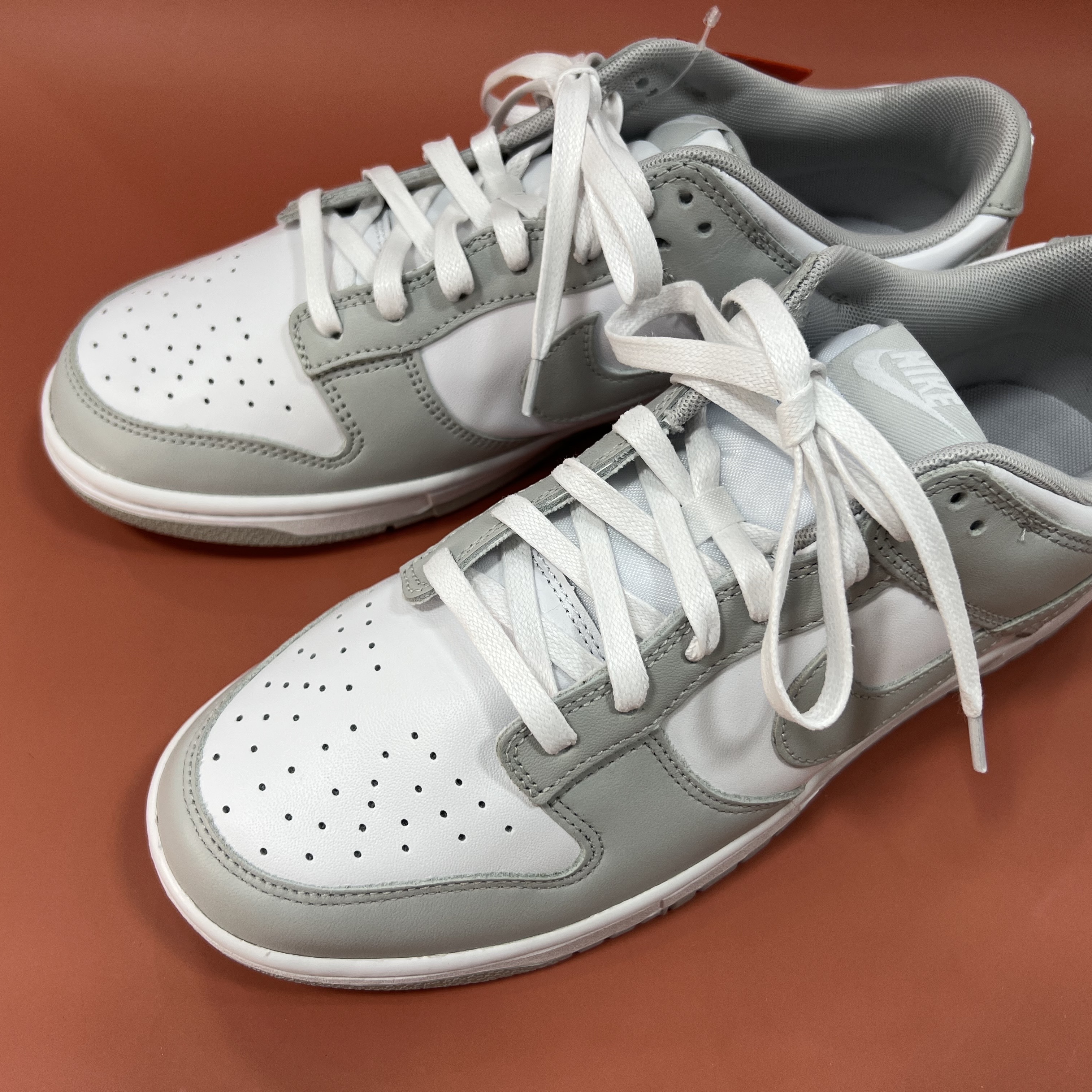 Nike Dunk Low Retro Grey Fog 착용 스타일 - 1