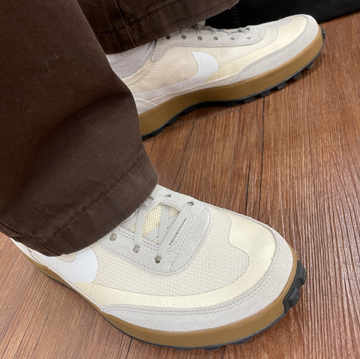 Nike x Tom Sachs General Purpose Shoe Light Cream 착용 스타일