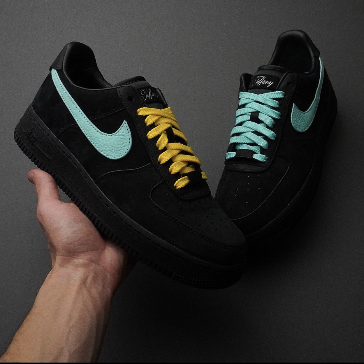 Nike x Tiffany & Co. Air Force 1 Low SP 1837 착용 스타일 - 2