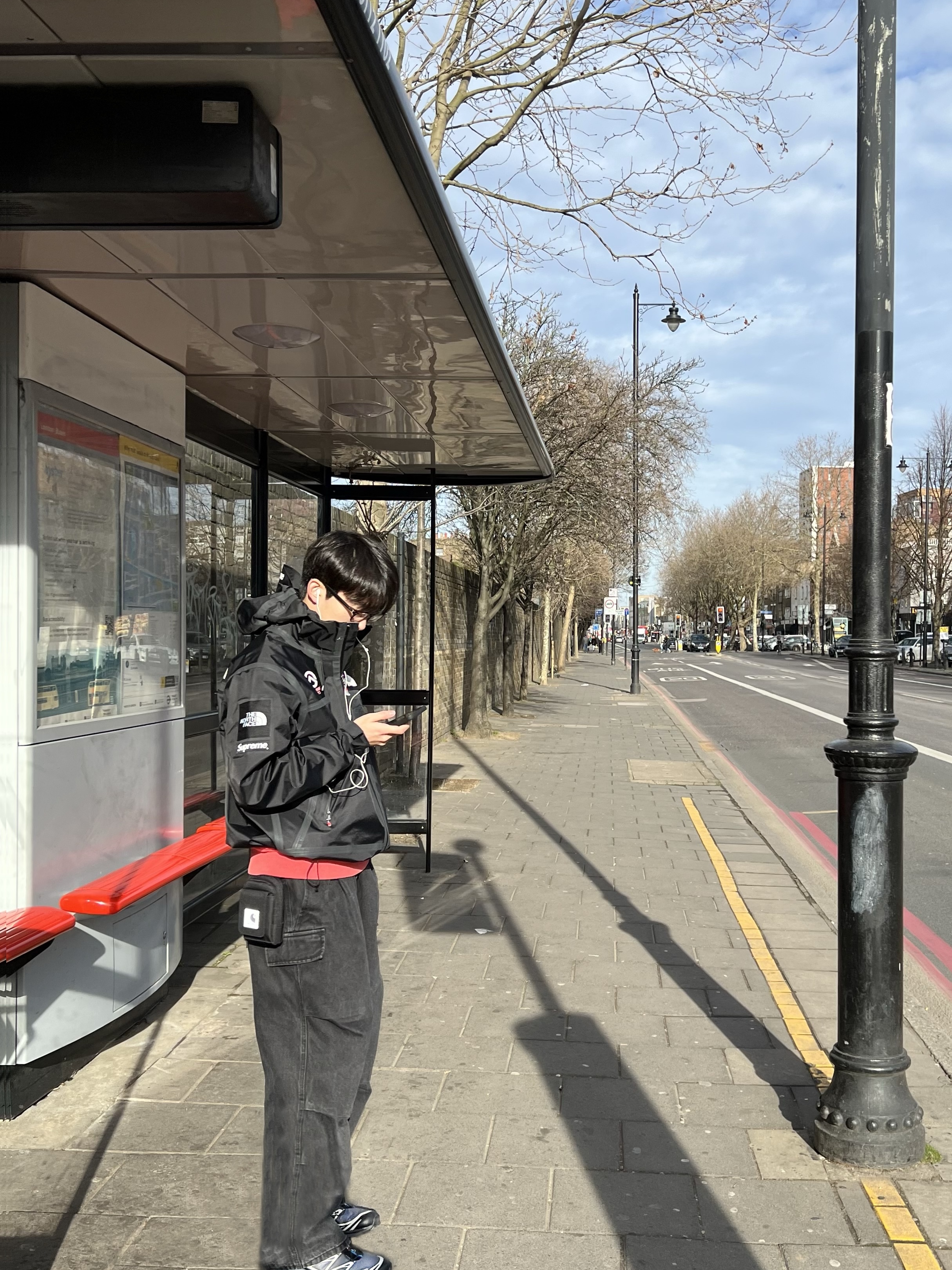 Supreme x The North Face Summit Series Outer Tape Seam Jacket Black - 21SS 착용 스타일