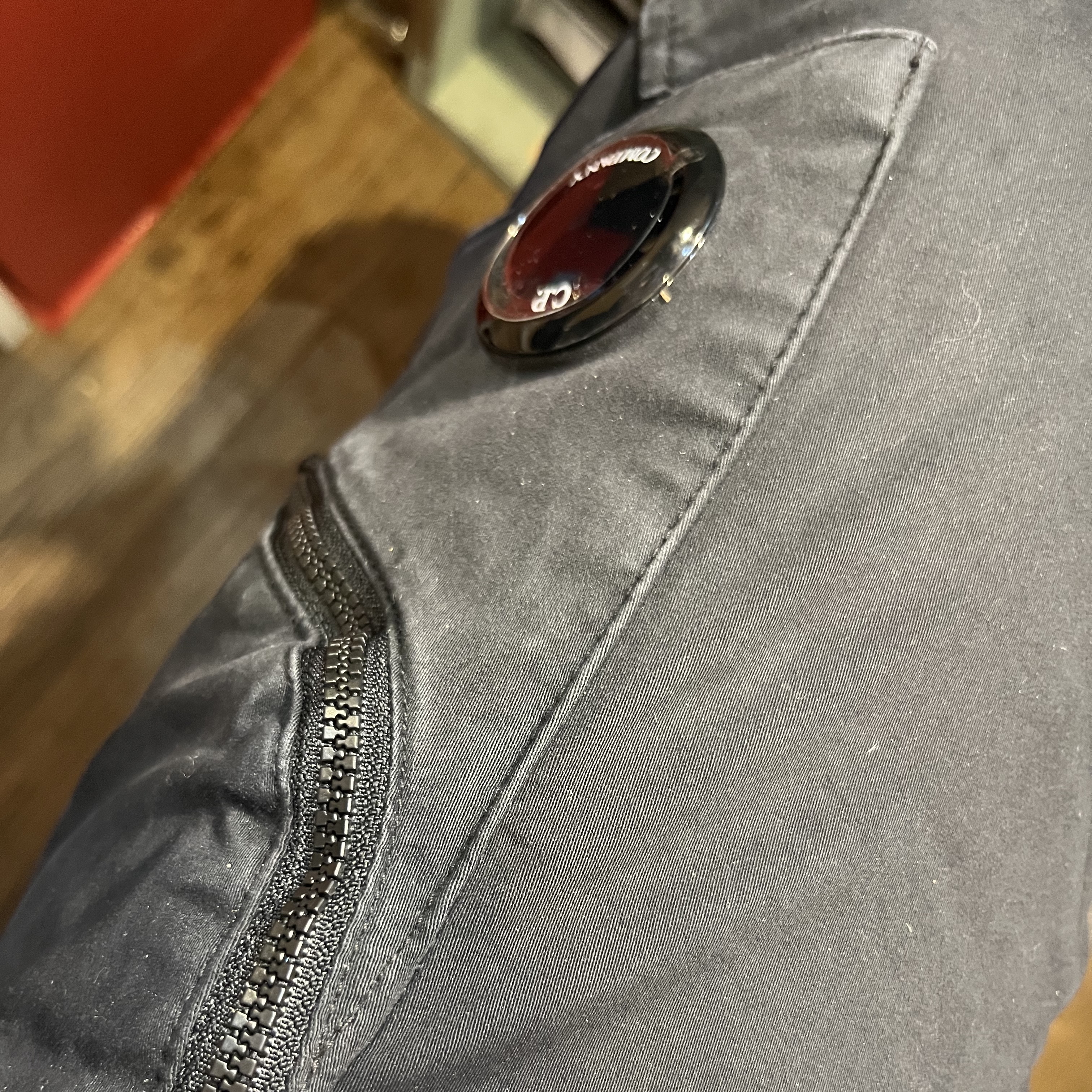 C.P. Company Chrome-R Pants Black - 22FW 착용 스타일