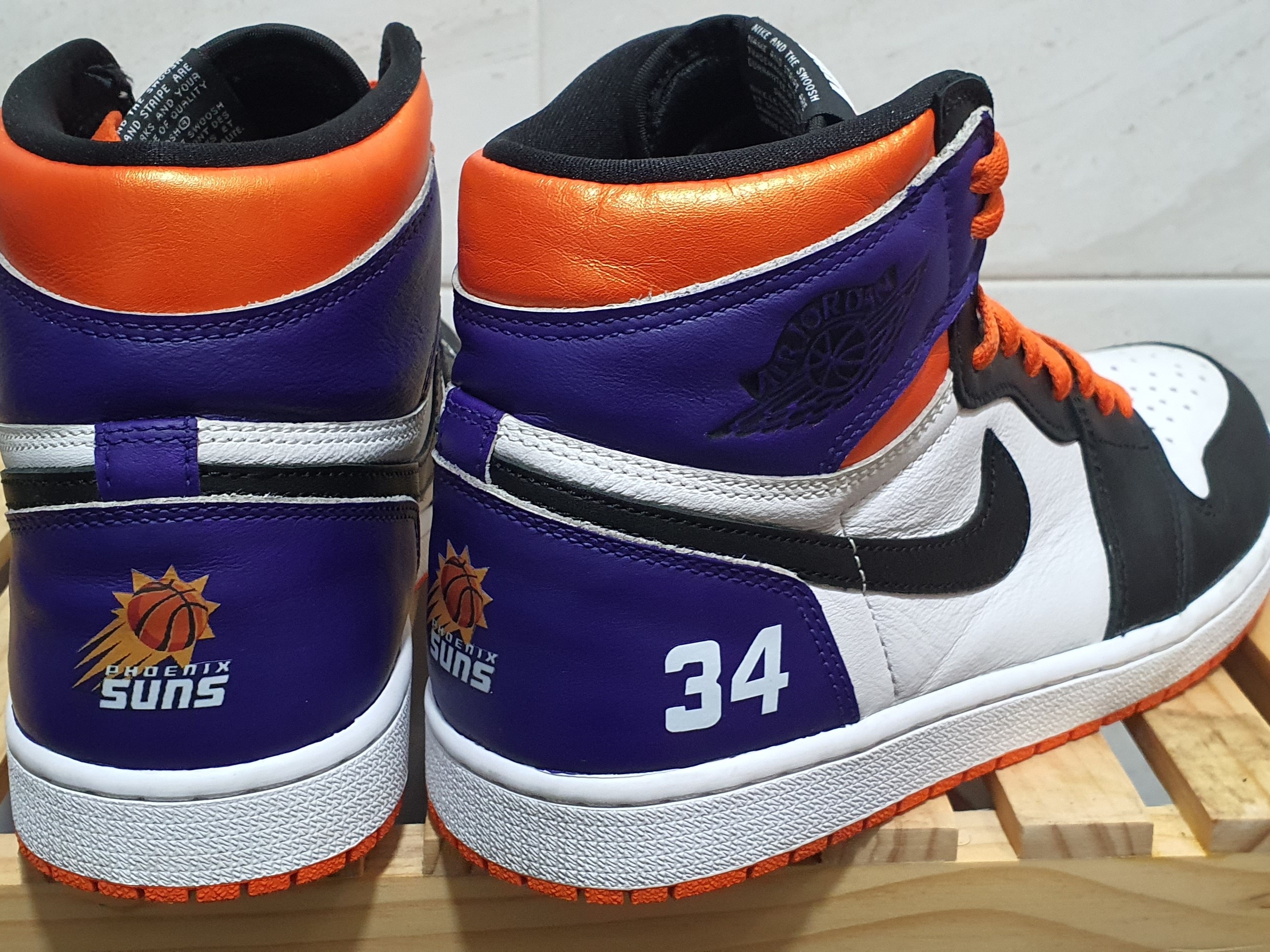 Jordan 1 Retro High OG Electro Orange, Jordan 1 Retro High OG Heritage 착용 스타일 - 2