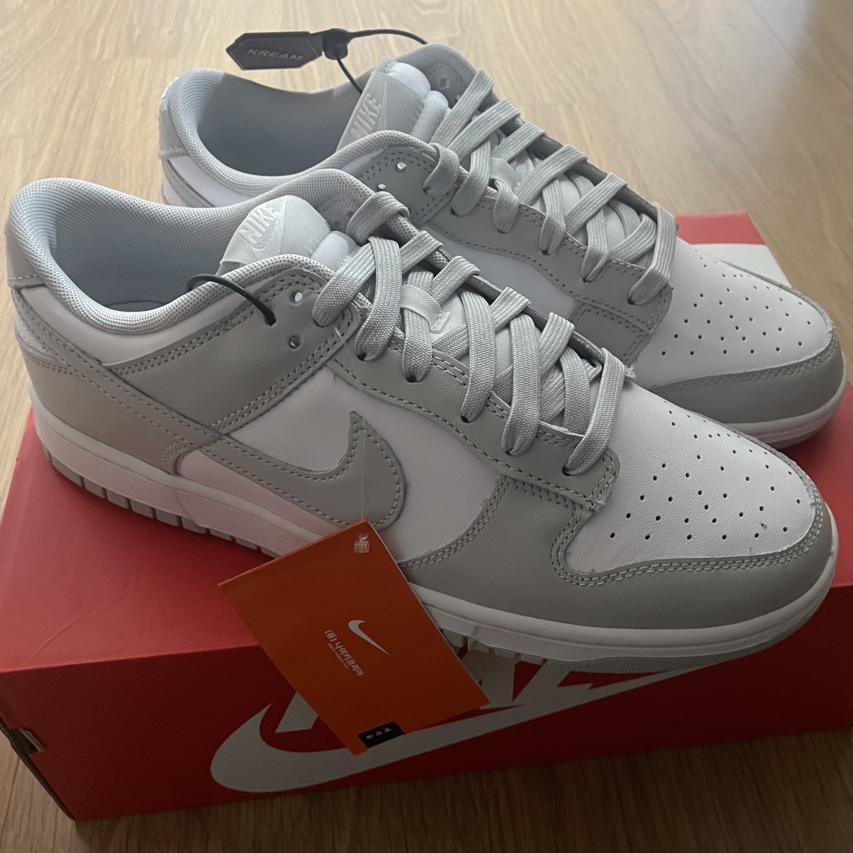 Nike Dunk Low Retro Grey Fog 착용 스타일