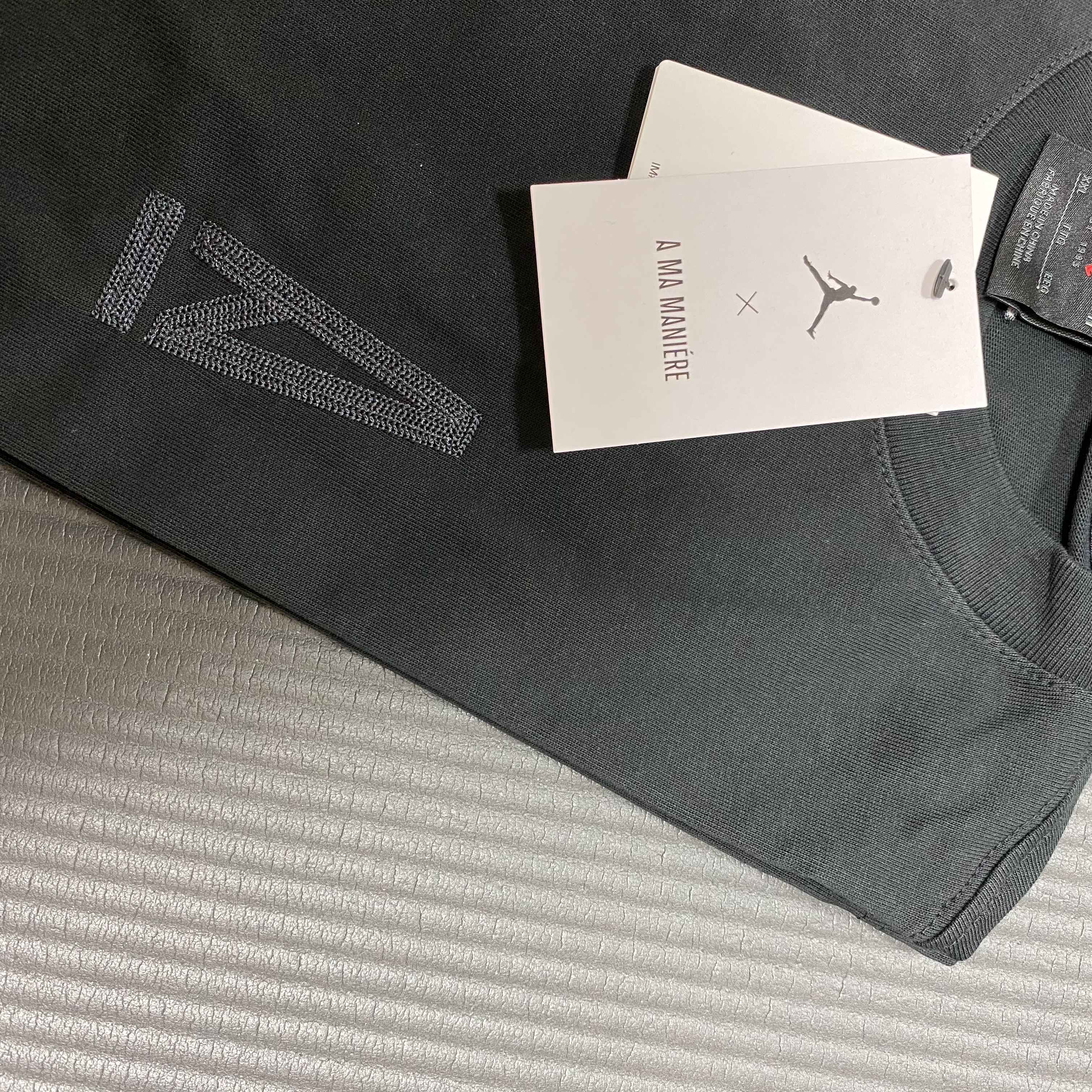 Jordan x A Ma Maniere L/S T-Shirt Black - Asia 착용 스타일 - 1