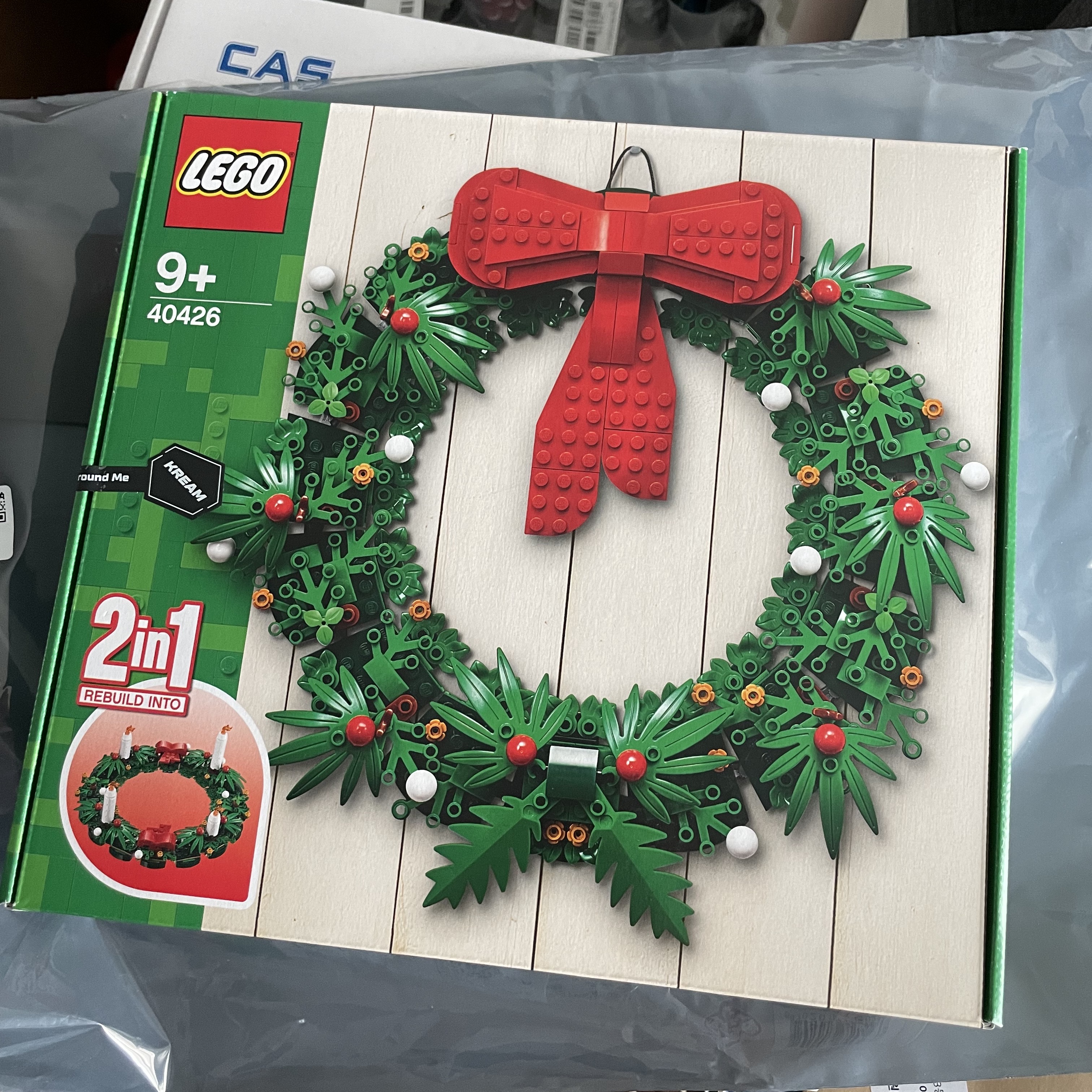 Lego Christmas Wreath 2-in-1 착용 스타일 - 1