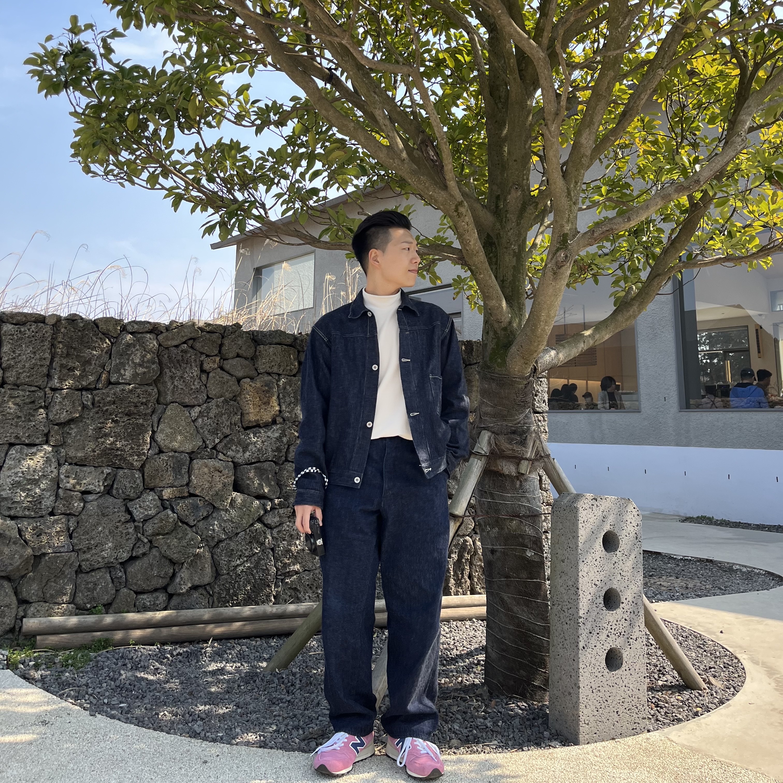 New Balance x Aime Leon Dore 1300 Dusty Pink 착용 스타일 - 1