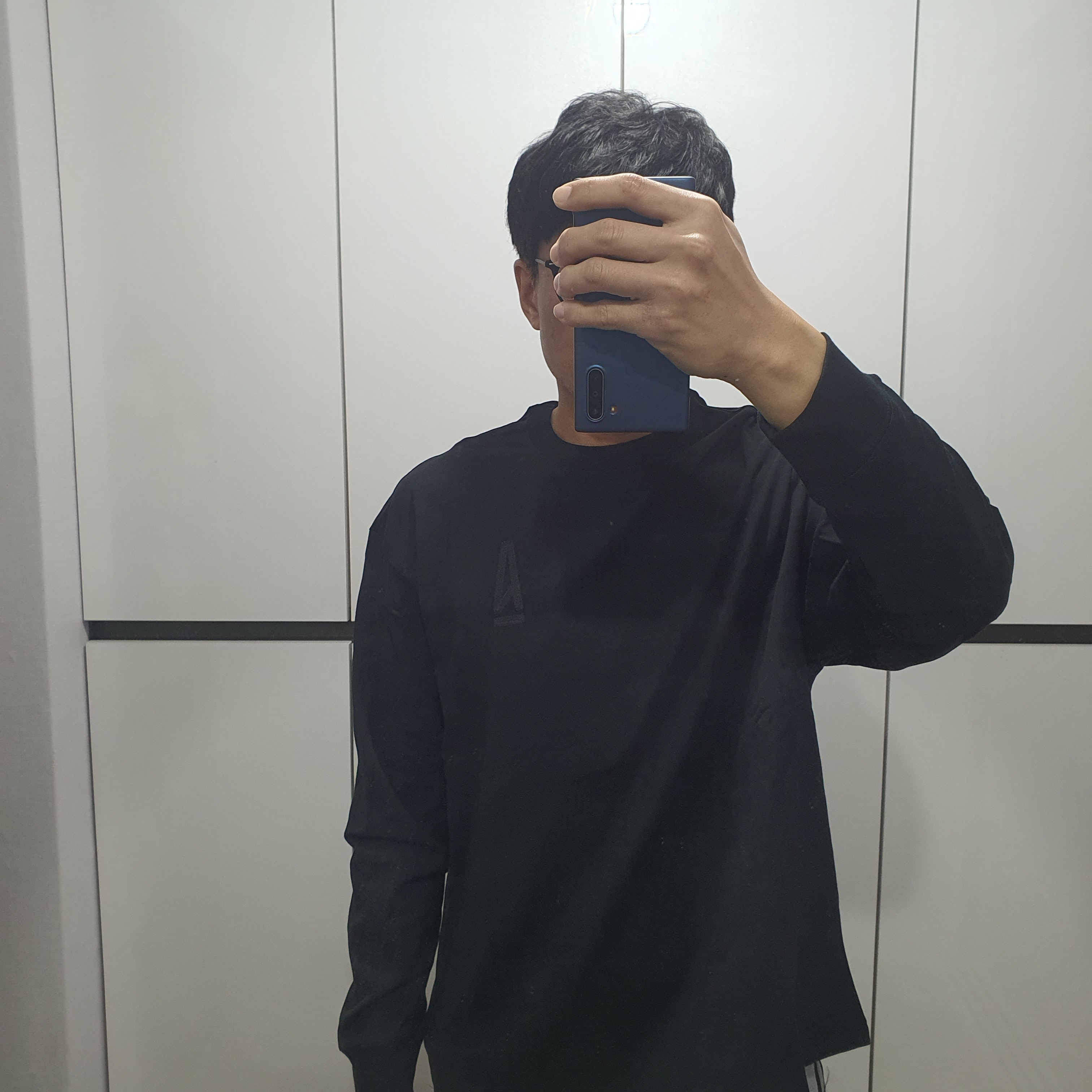 Jordan x A Ma Maniere L/S T-Shirt Black - Asia 착용 스타일