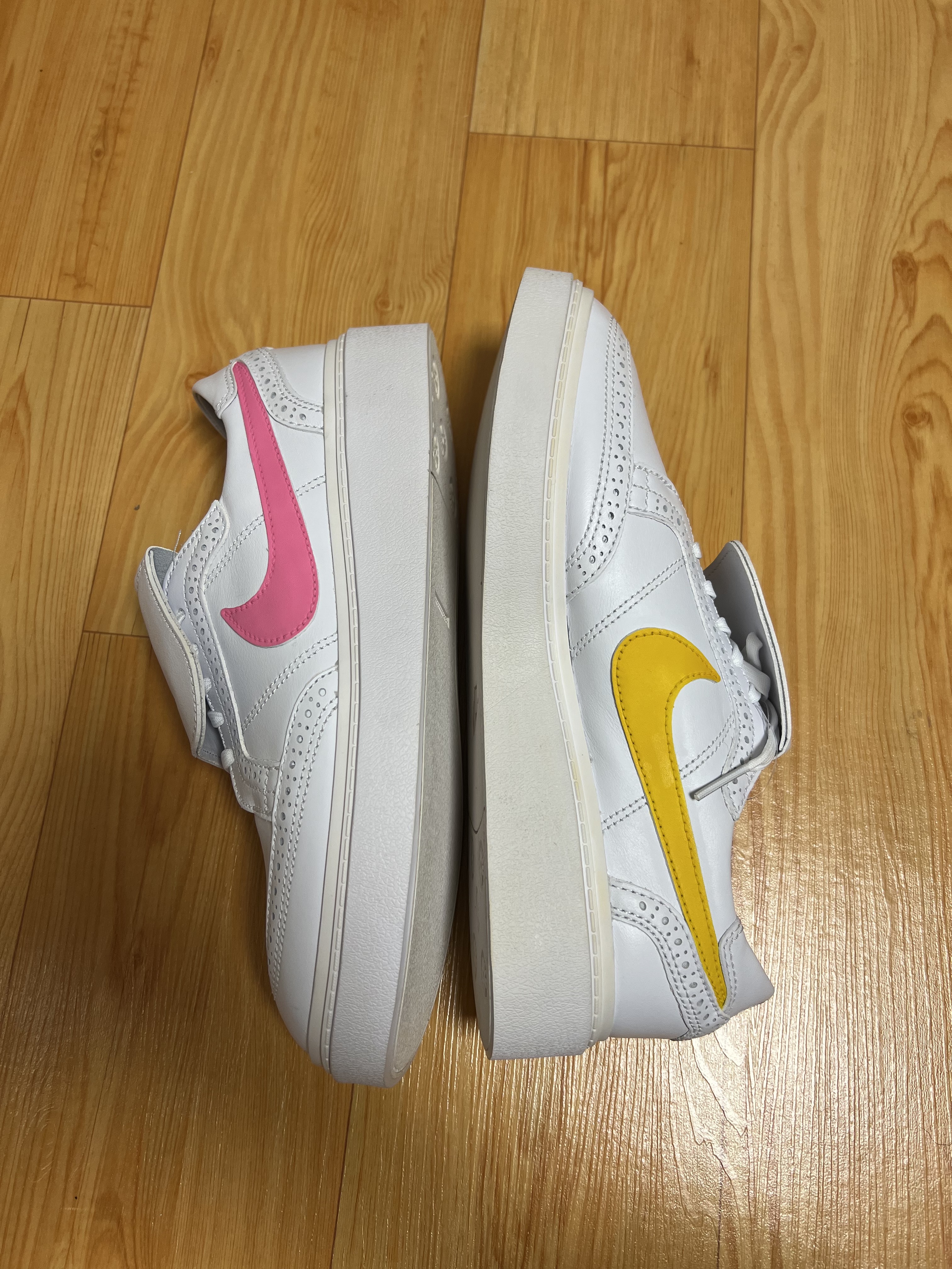 Nike x Peaceminusone Kwondo1 White 착용 스타일 - 3