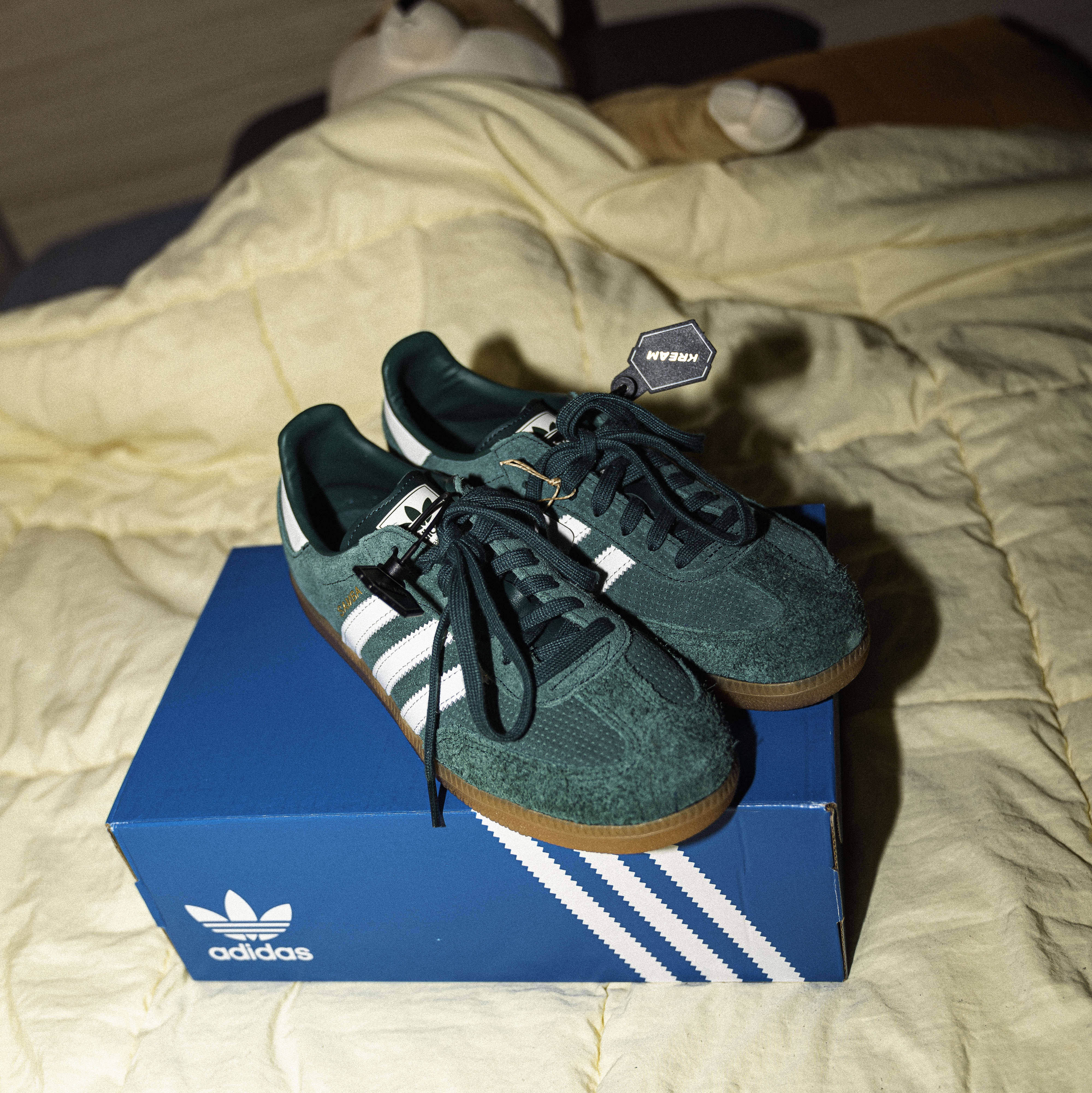 Adidas Samba OG Collegiate Green 착용 스타일 - 1