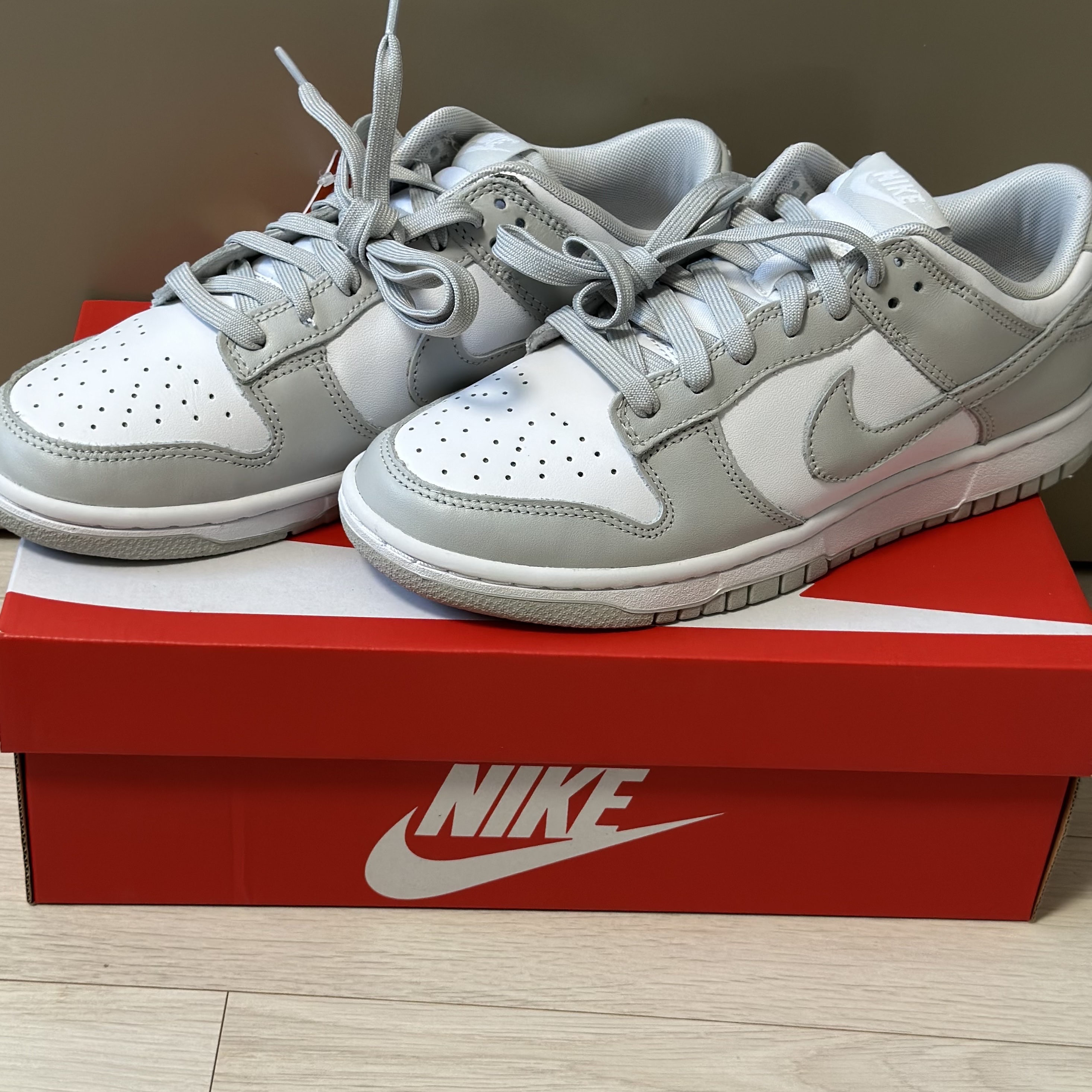 Nike Dunk Low Retro Grey Fog 착용 스타일