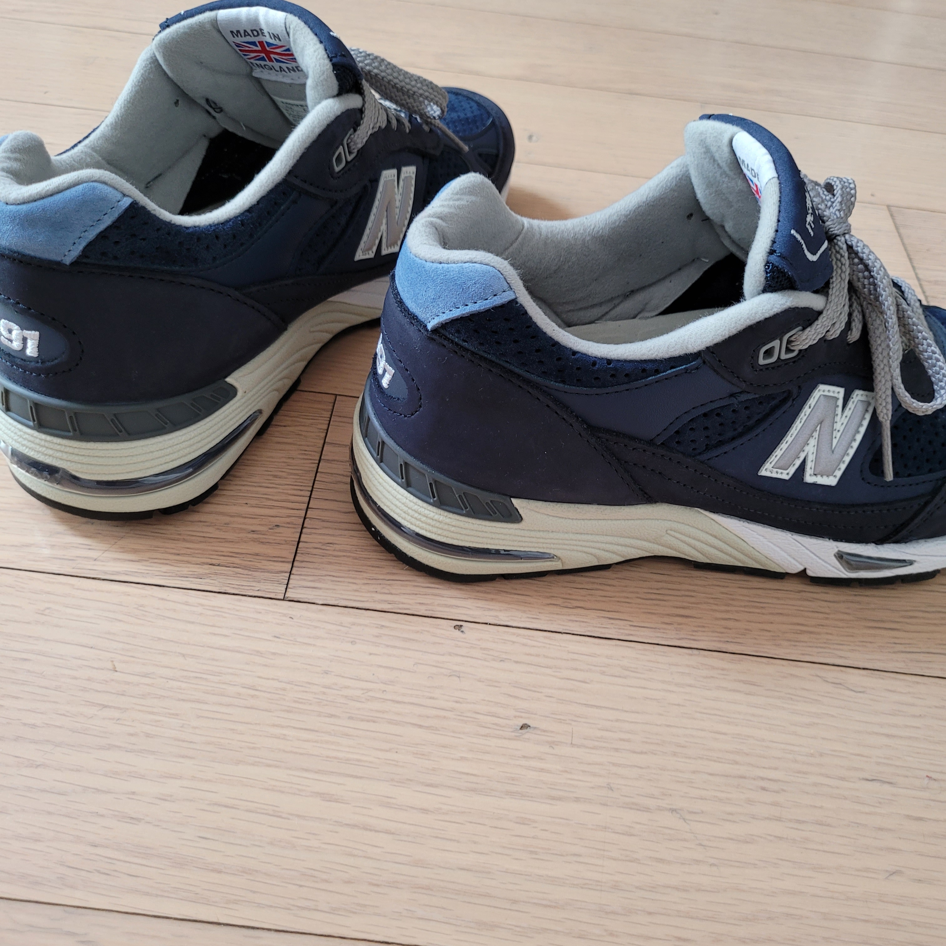 New Balance 991 Made in UK Bluesman 착용 스타일 - 2