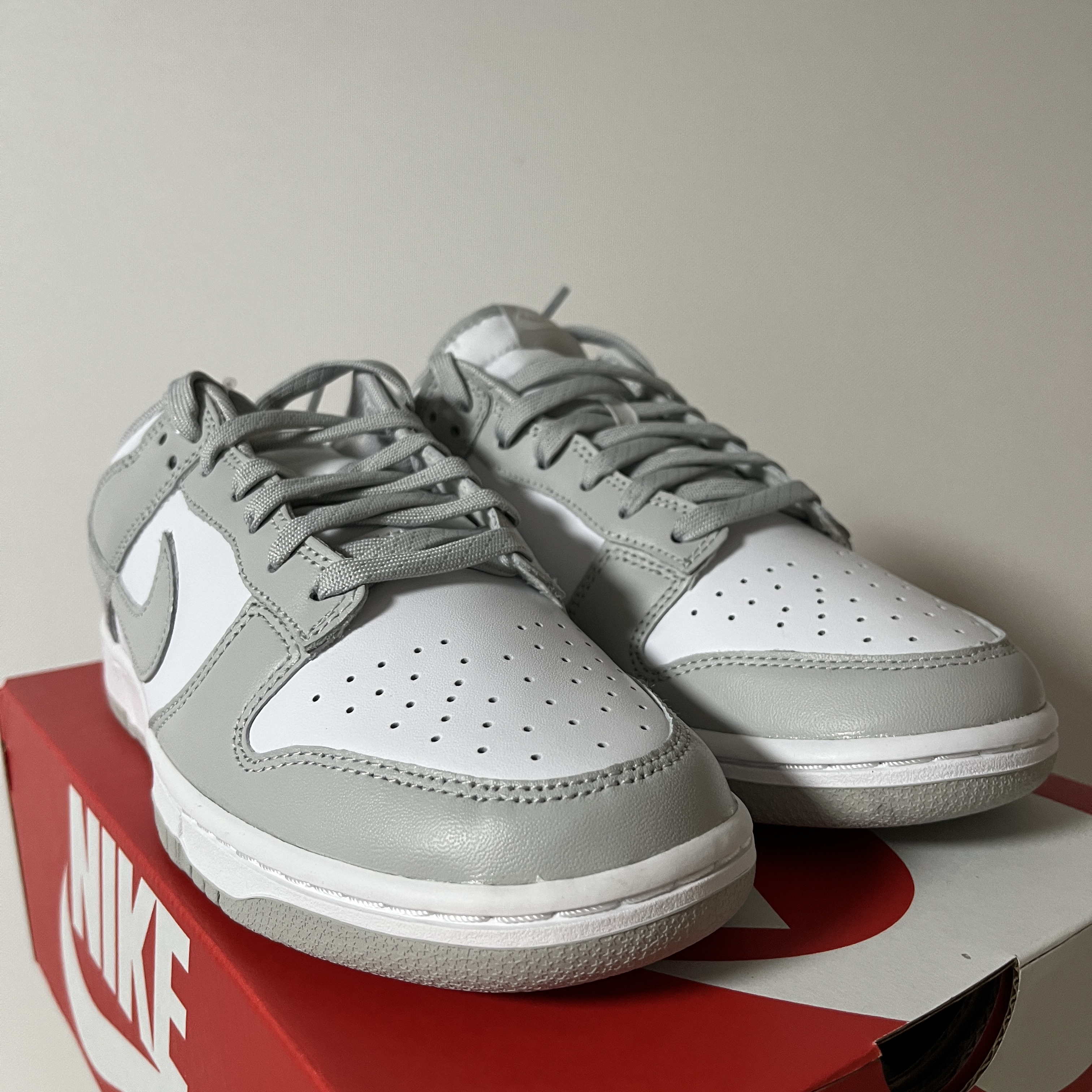 Nike Dunk Low Retro Grey Fog 착용 스타일