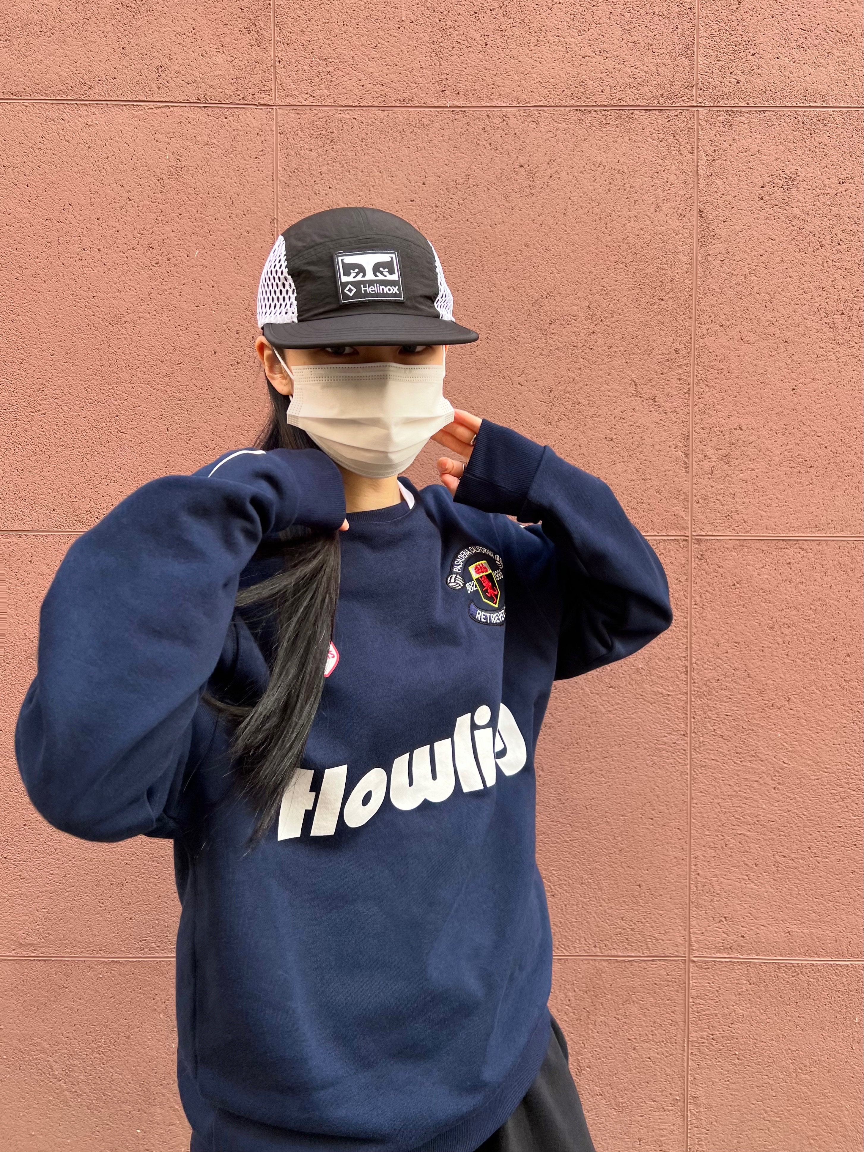 Helinox x Obey Camp Cap Black, Asics x JJJJound Gel-Kayano 14 Silver Black 착용 스타일 - 2