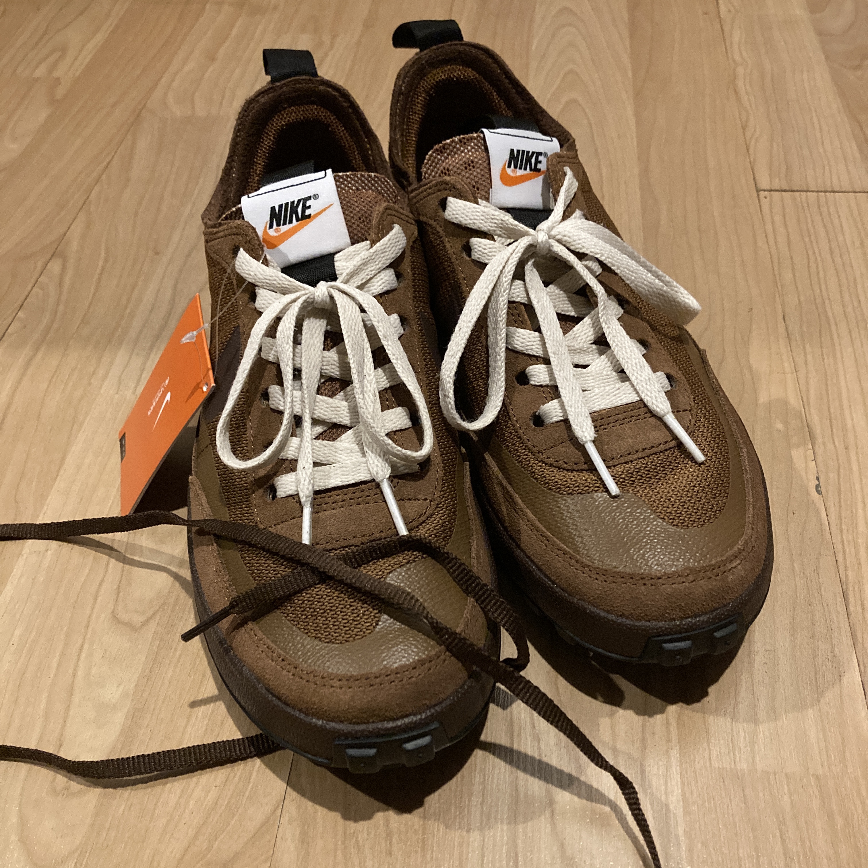 Nike x Tom Sachs General Purpose Shoe Brown 착용 스타일 - 1