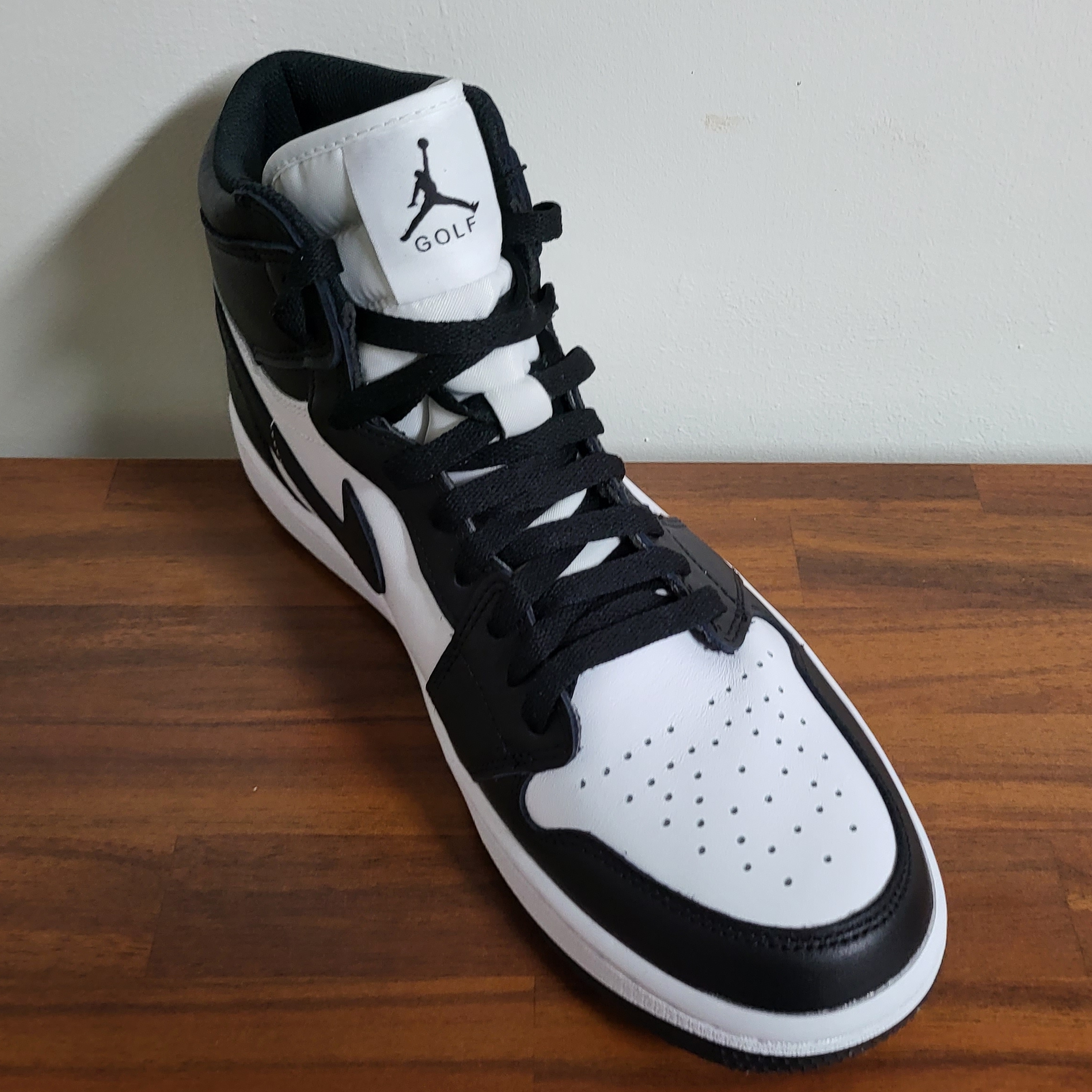 Jordan 1 High Golf White Black 착용 스타일 - 2
