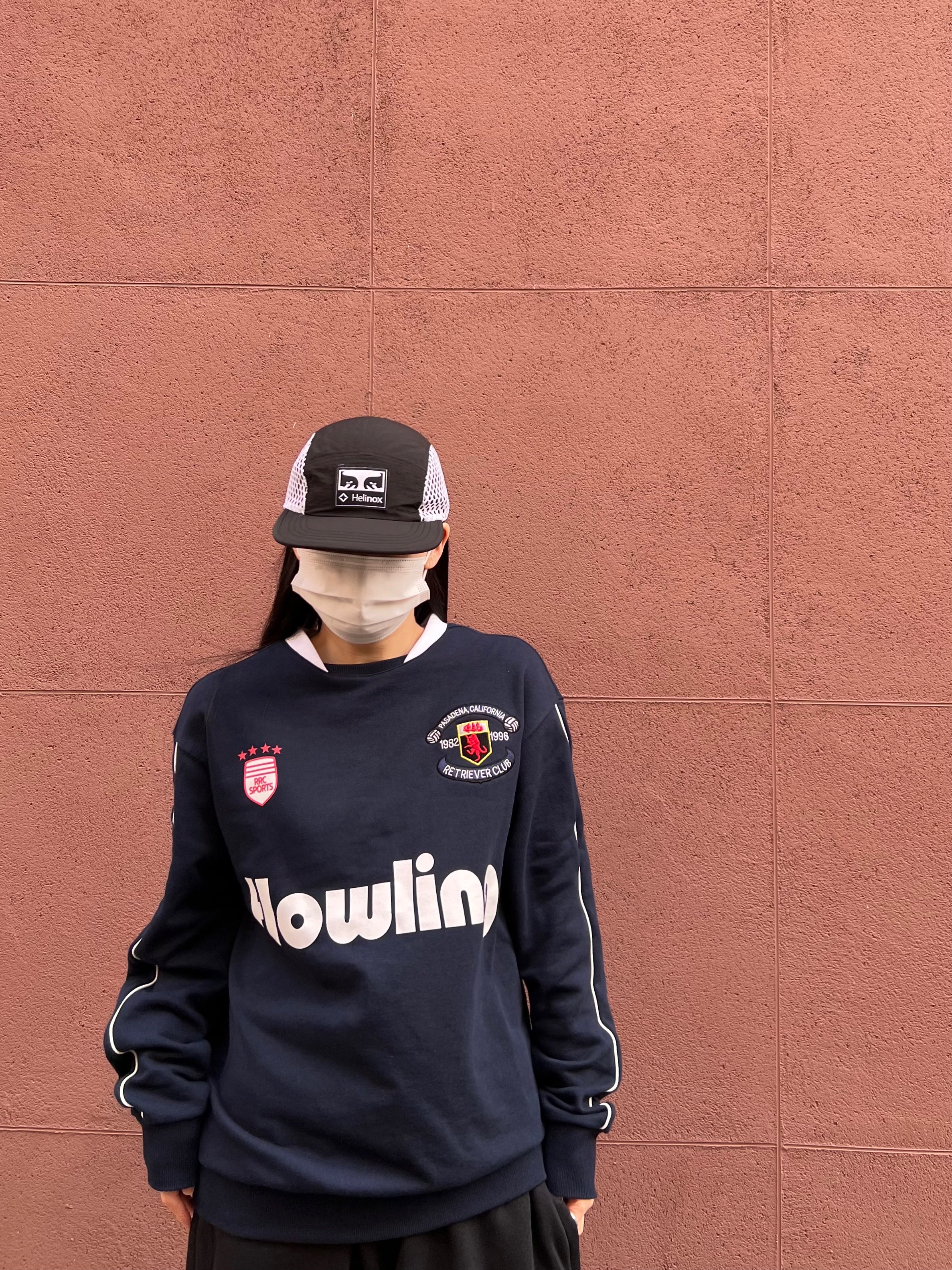 Helinox x Obey Camp Cap Black, Asics x JJJJound Gel-Kayano 14 Silver Black 착용 스타일 - 5