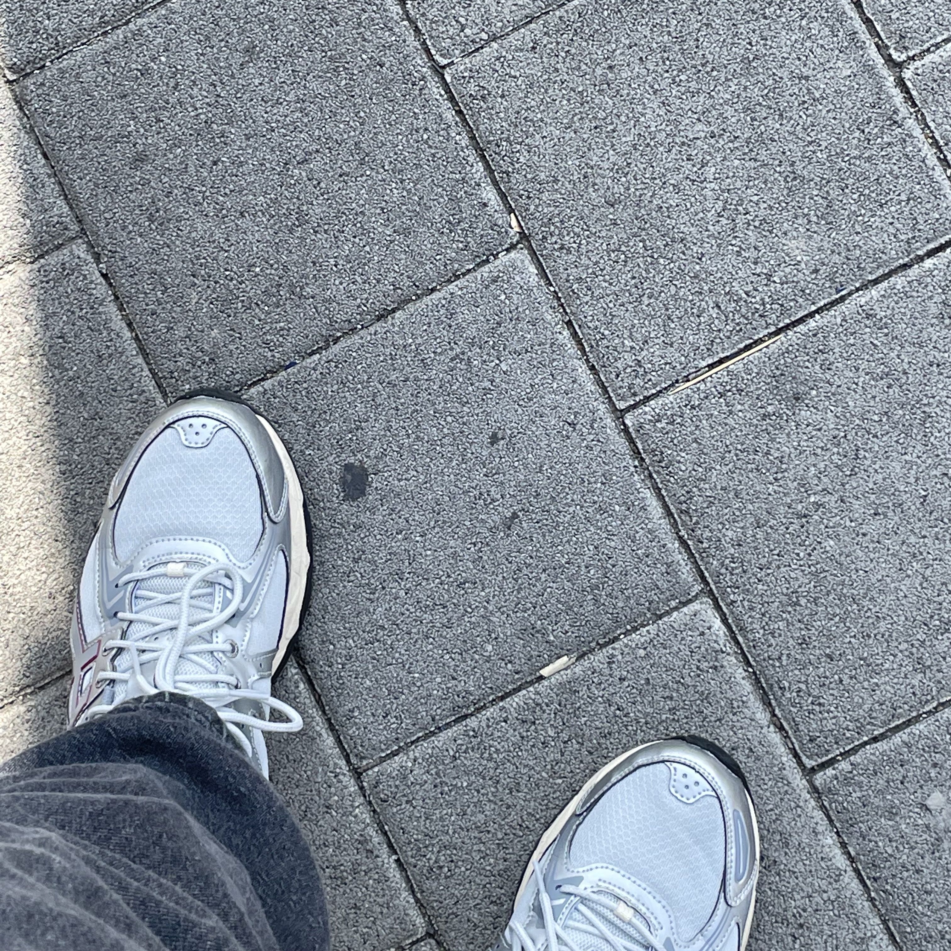 (W) Asics Gel-Venture 6 Glacier Grey Sheet Rock 착용 스타일