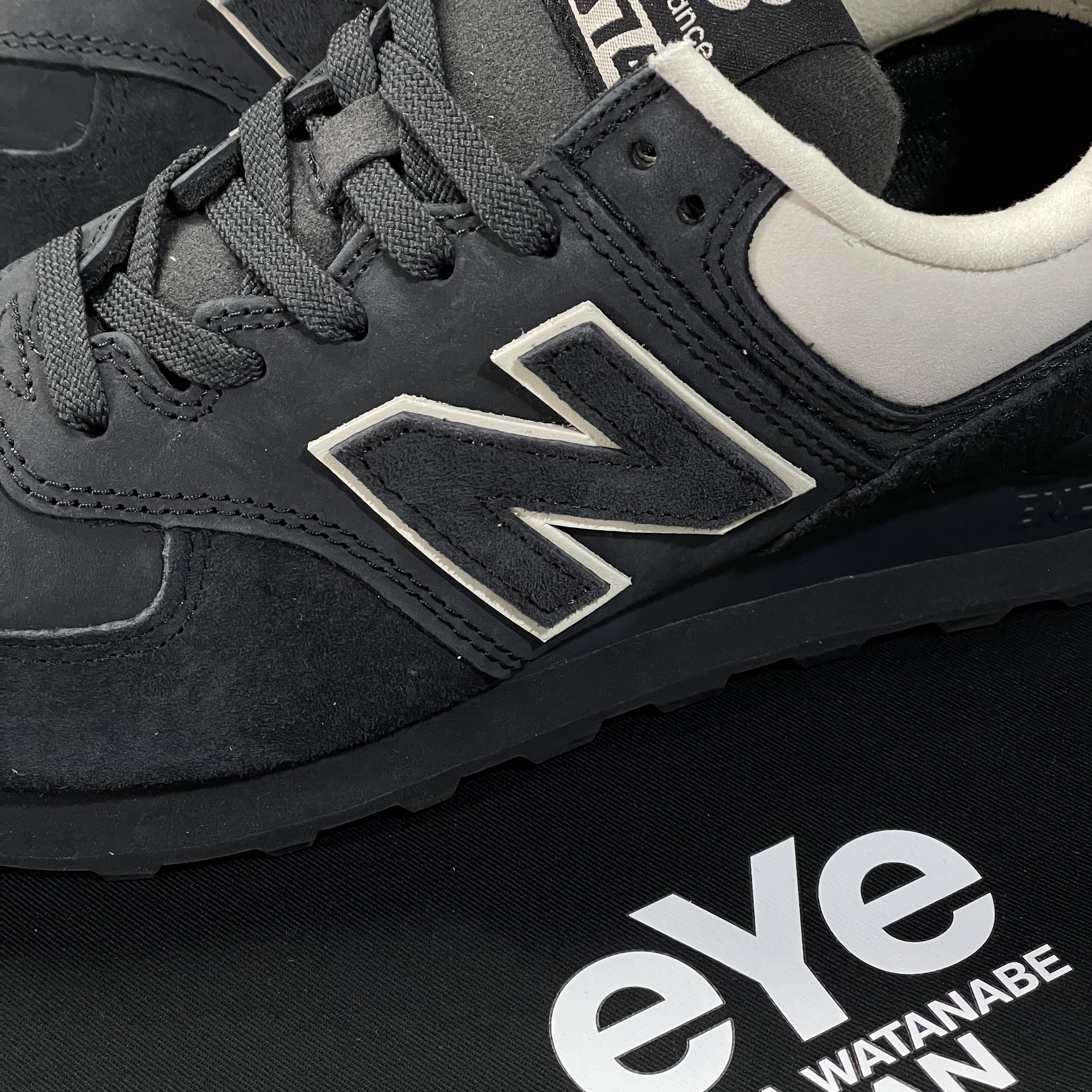 New Balance x Comme des Garcons Junya Watanabe Man 574 Suede Grey Off White 착용 스타일