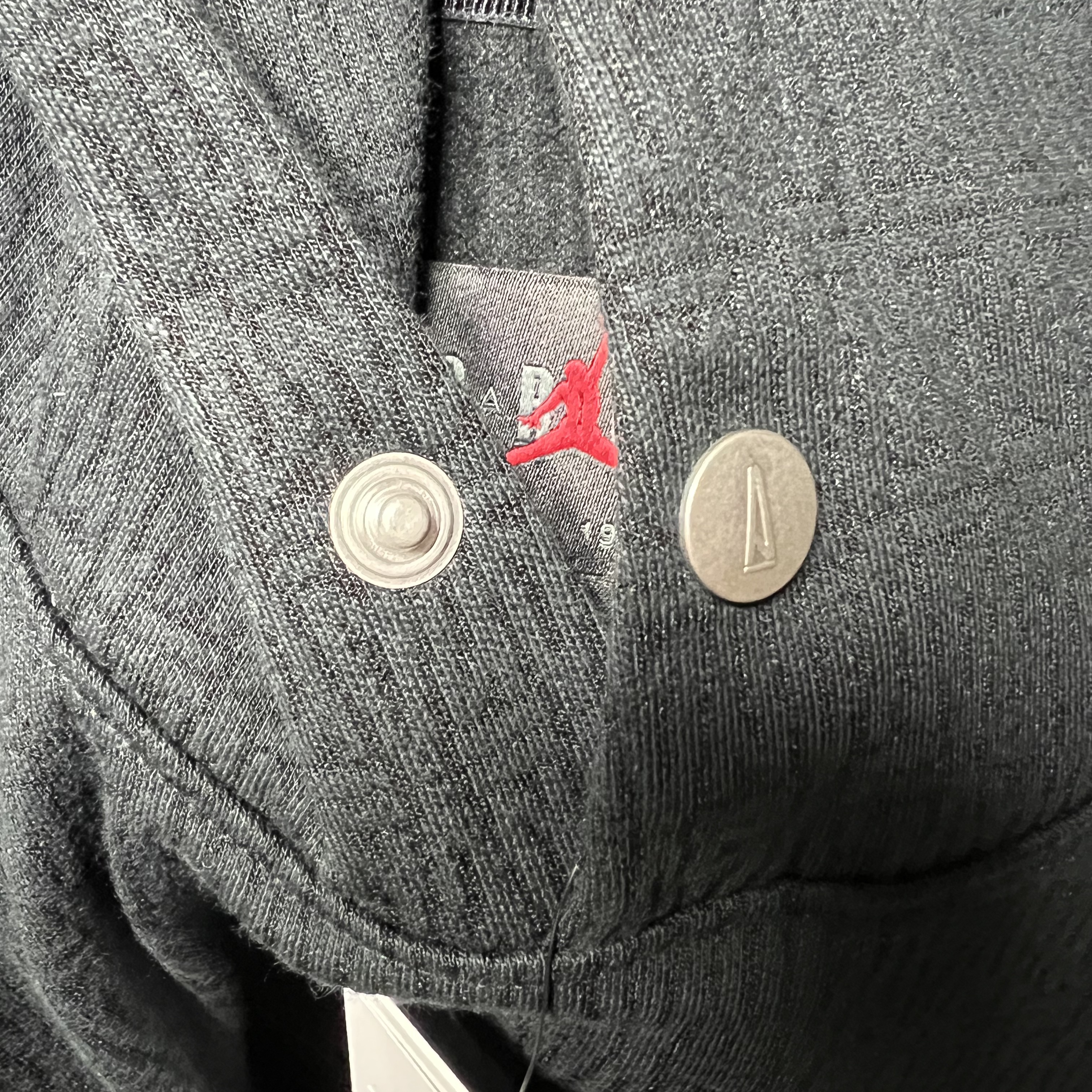 Jordan x A Ma Maniere Jacquard Hoodie Black - Asia 착용 스타일 - 1
