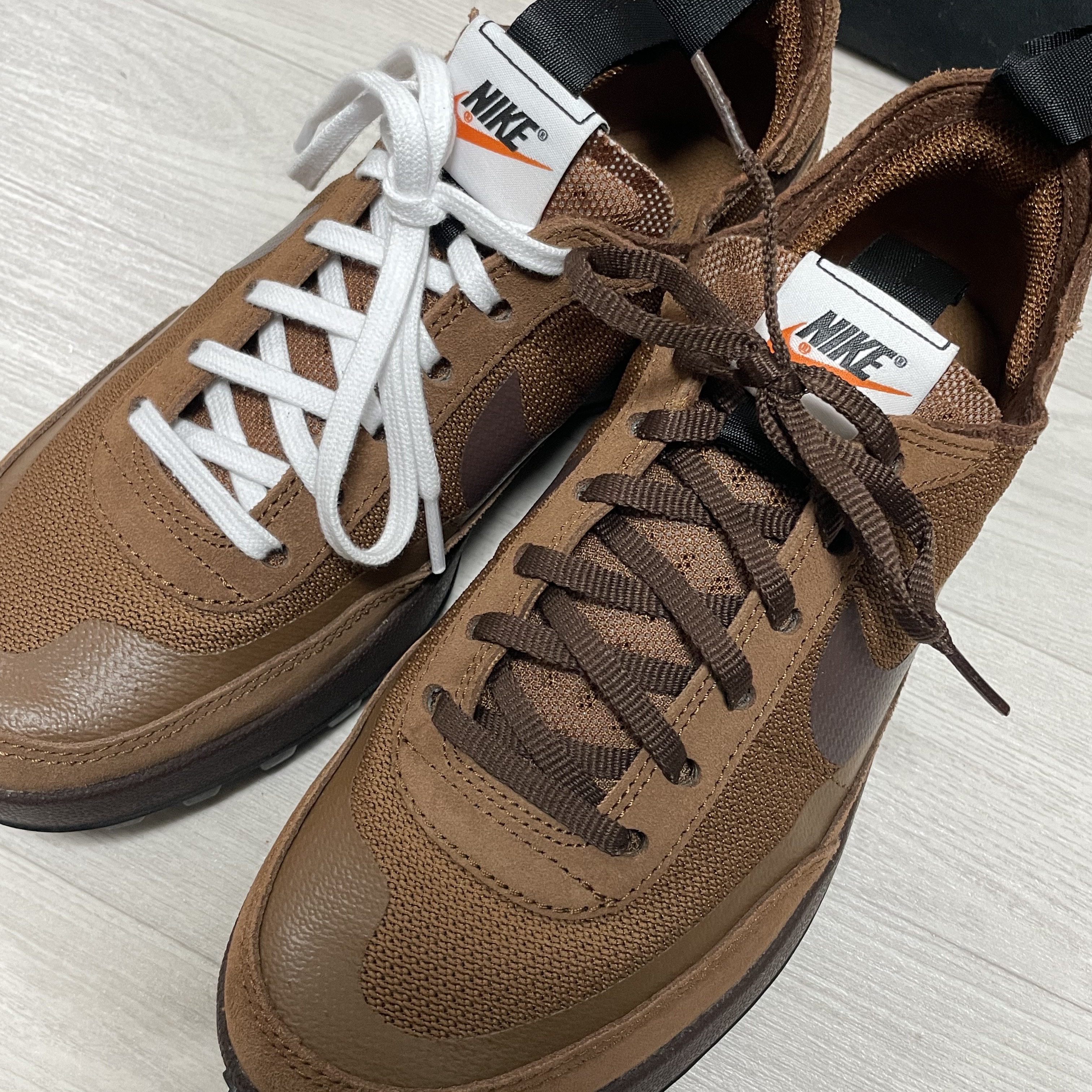 Nike x Tom Sachs General Purpose Shoe Brown 착용 스타일