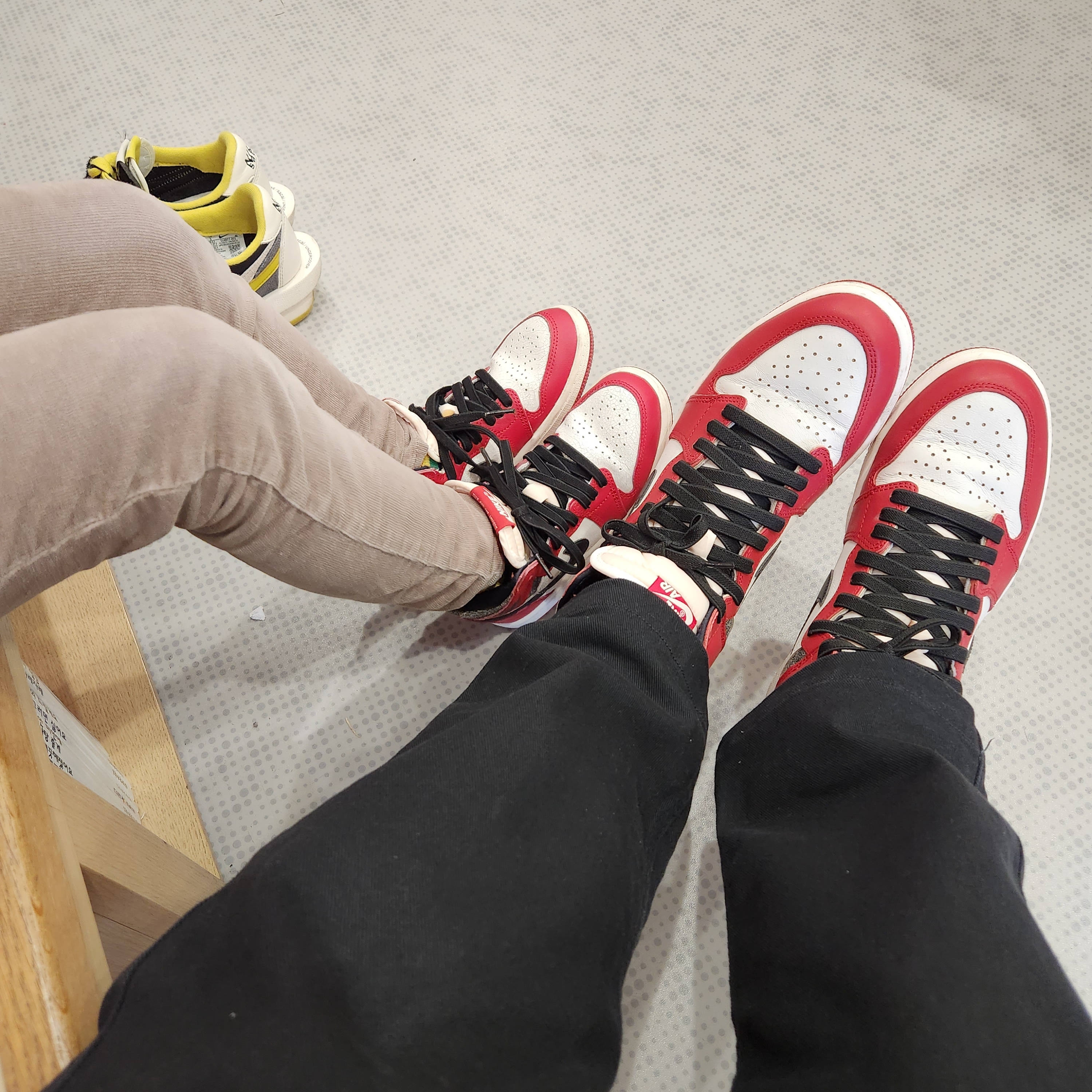 Jordan 1 Retro High OG Chicago 2022, (PS) Jordan 1 Retro High OG Chicago 2022 착용 스타일