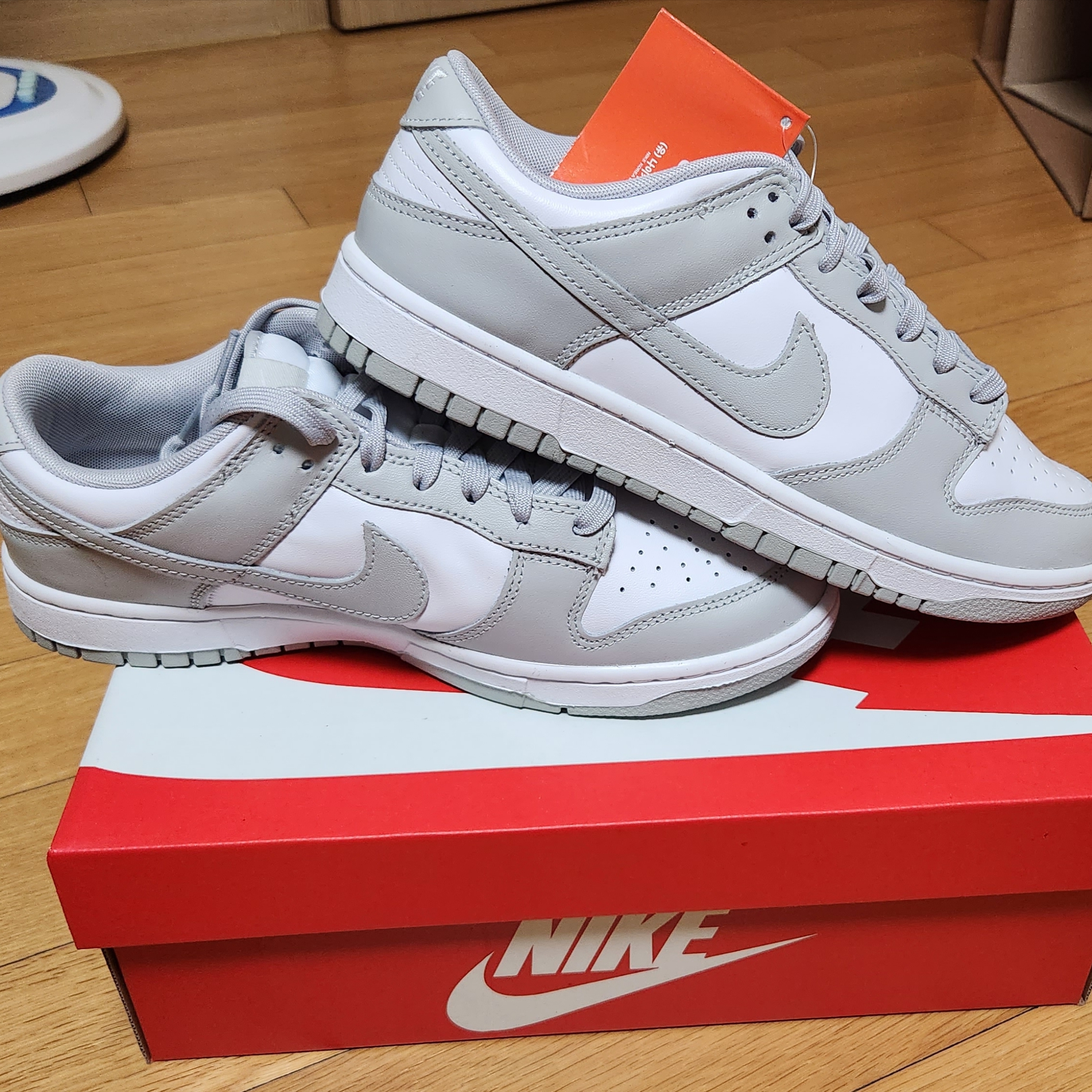 Nike Dunk Low Retro Grey Fog 착용 스타일