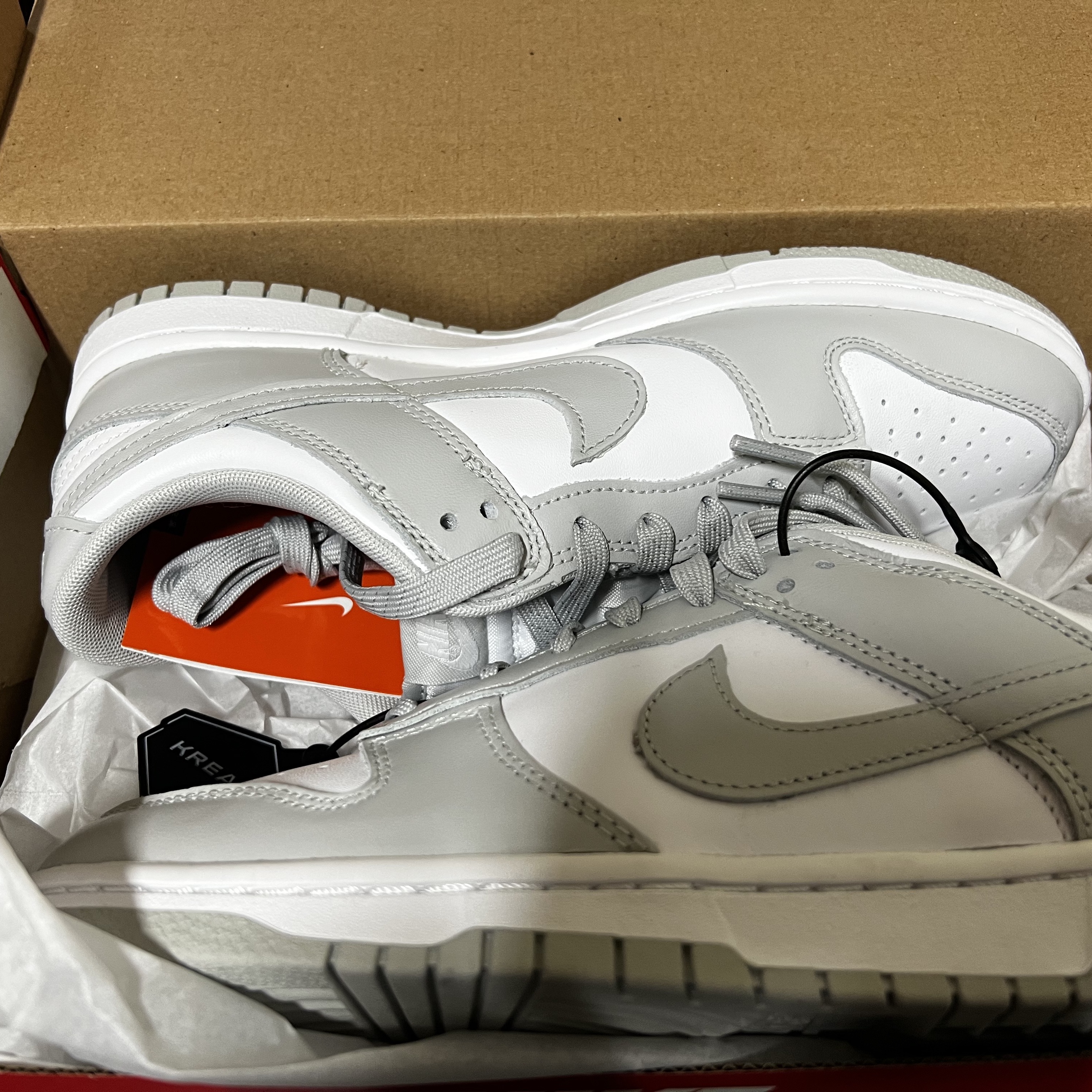 Nike Dunk Low Retro Grey Fog 착용 스타일