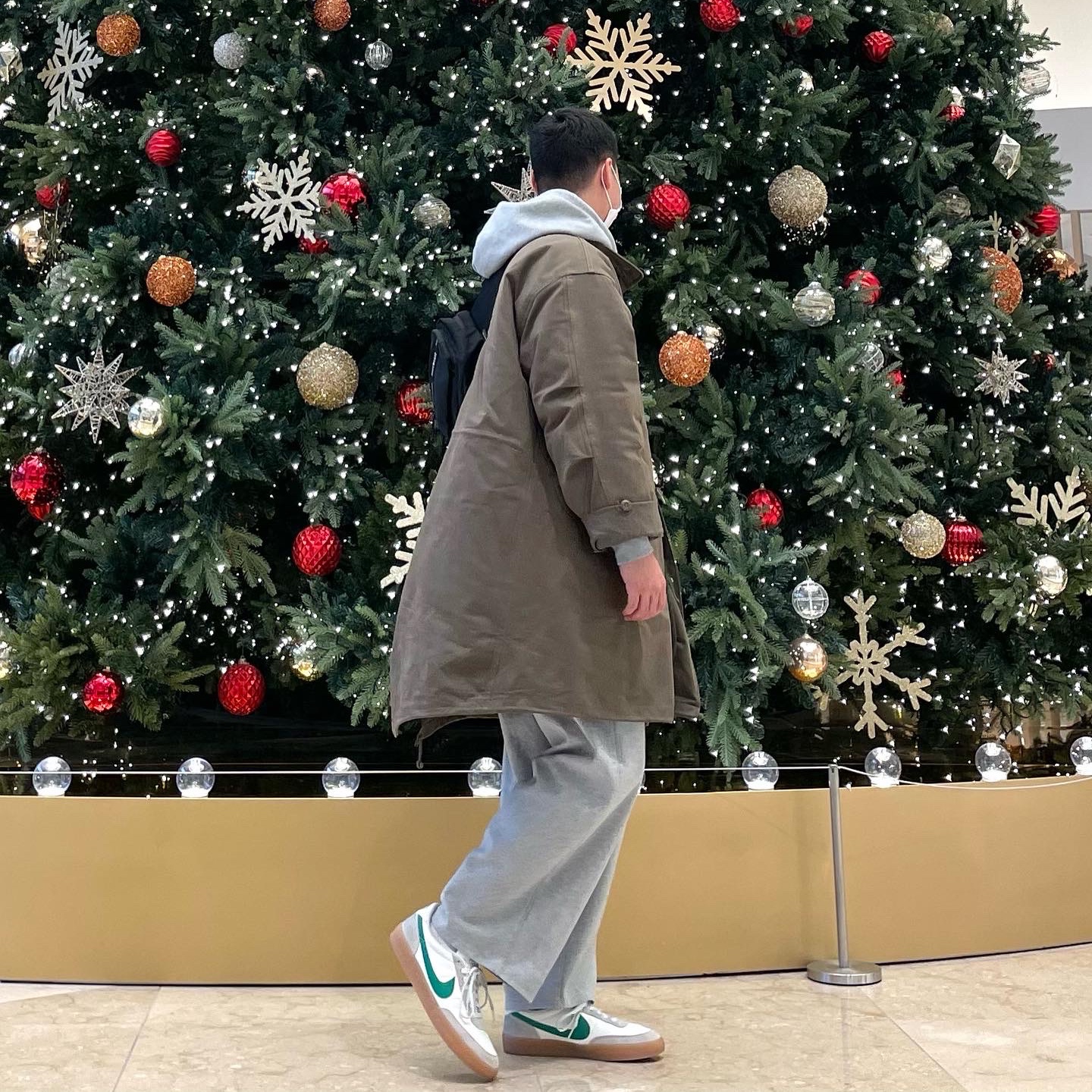 Nike x J.Crew Killshot 2 Lucid Green 착용 스타일