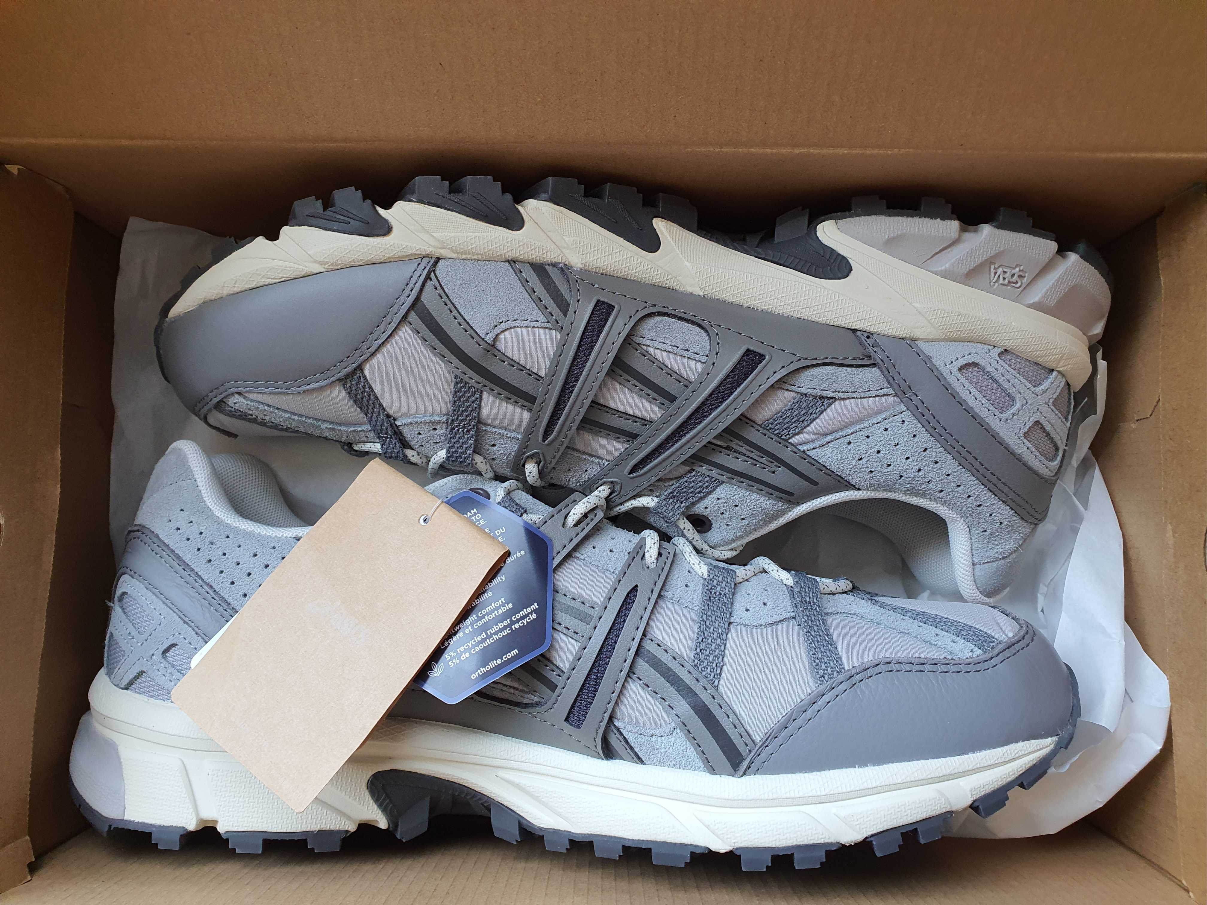 Asics Gel-Sonoma 15-50 Oyster Grey Clay Grey 착용 스타일