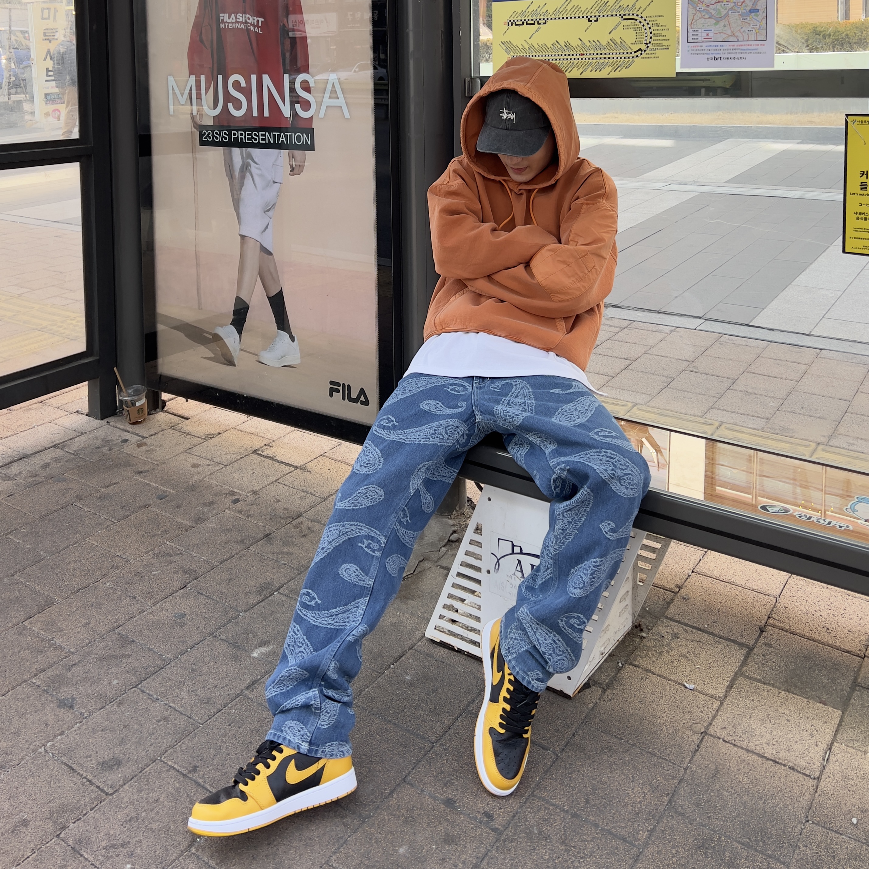Jordan 1 Retro High OG Pollen 착용 스타일 - 1