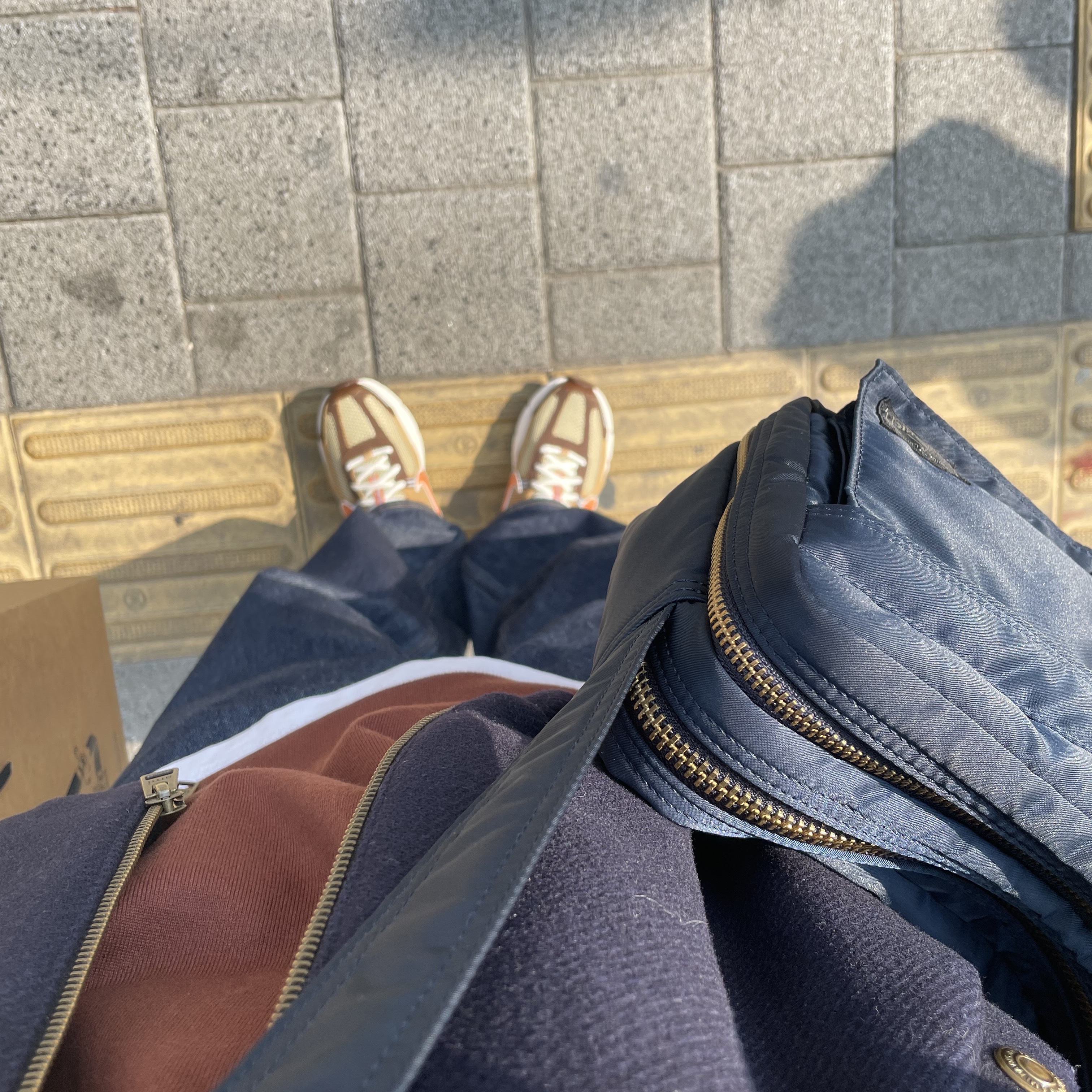 Nike Zoom Vomero 5 Wheat Grass and Cacao Wow 착용 스타일 - 1