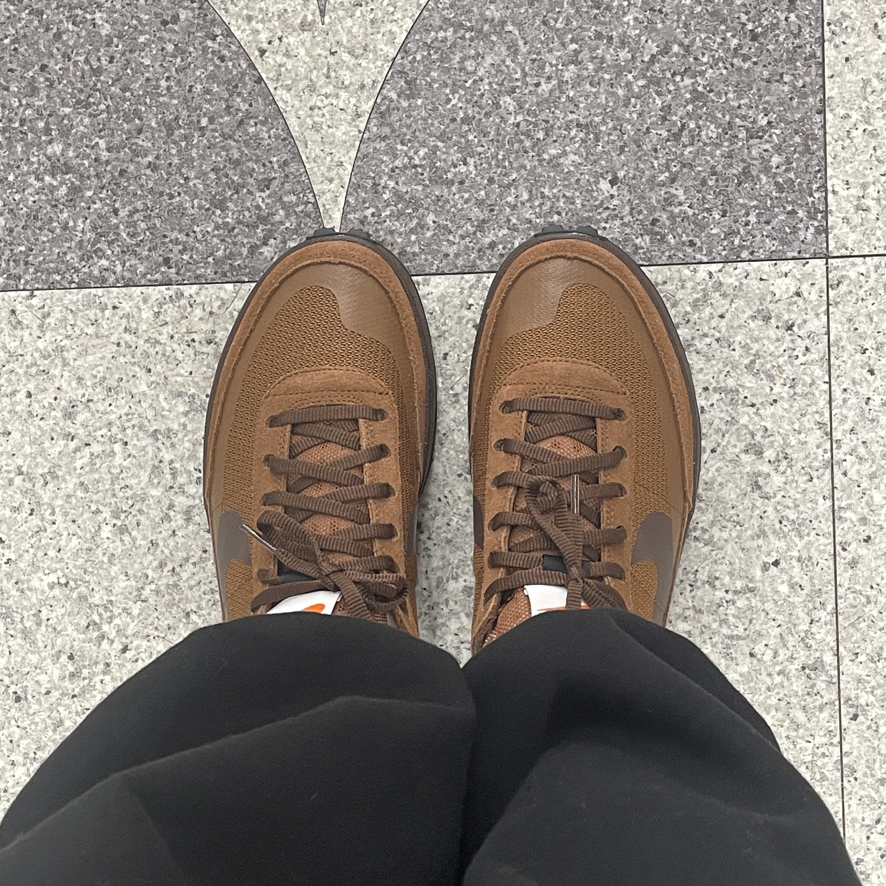 Nike x Tom Sachs General Purpose Shoe Brown 착용 스타일