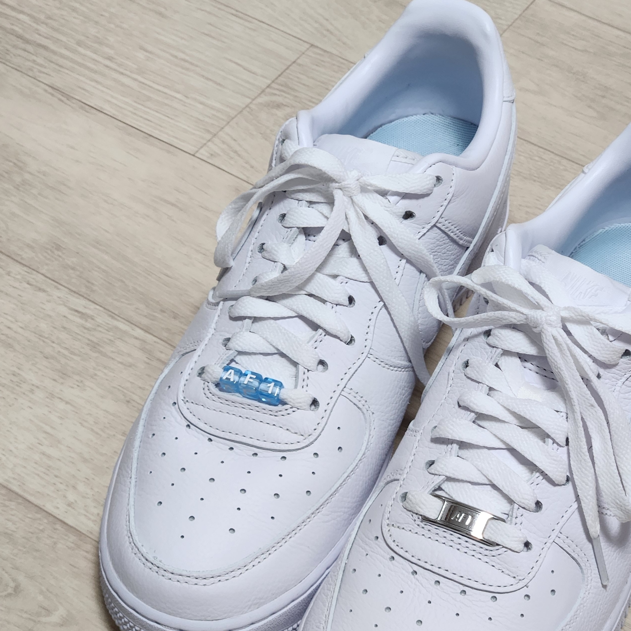 Nike x Drake Nocta Air Force 1 Low SP Certified Lover Boy White 착용 스타일 - 1