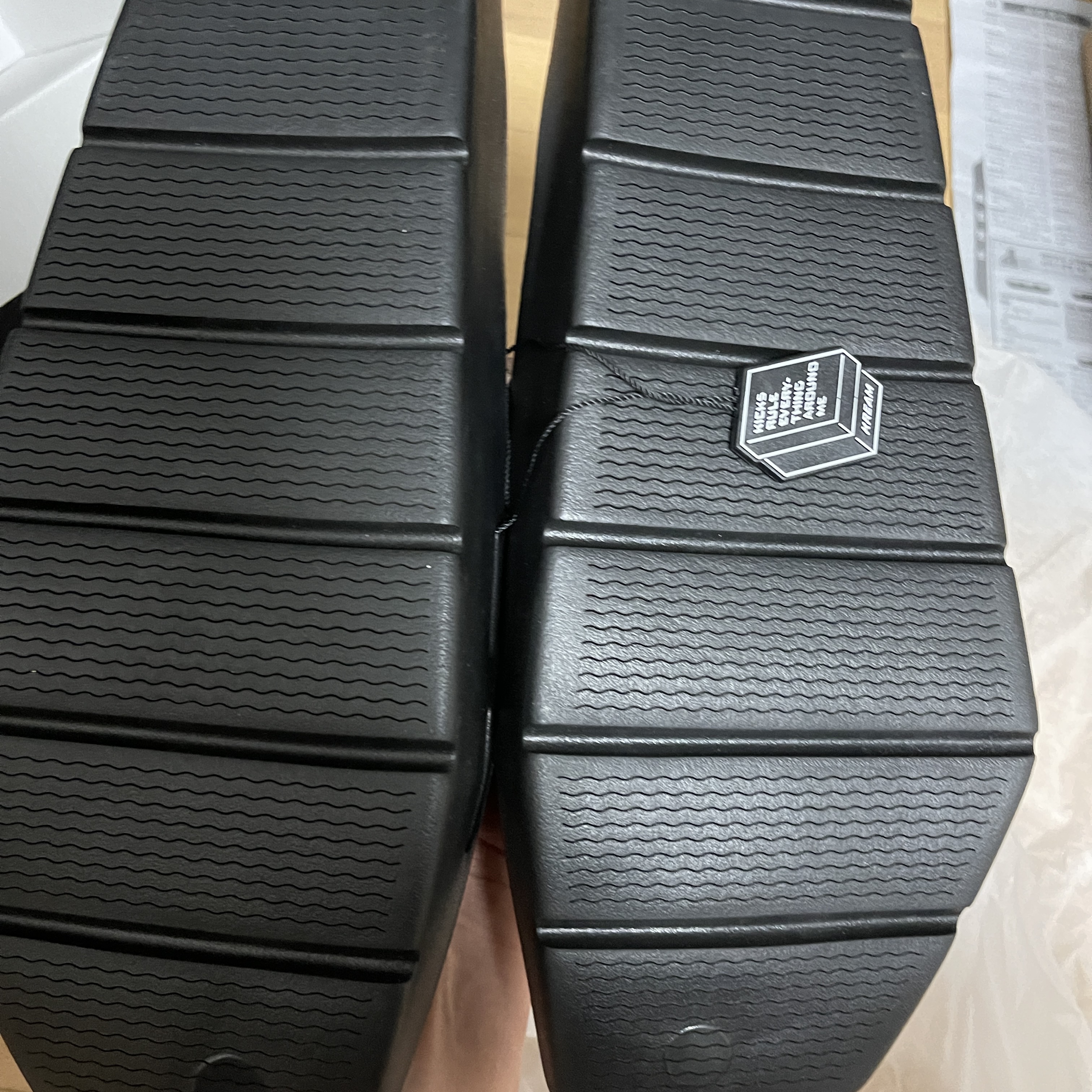 (W) Jordan Hex Mule SP Black 착용 스타일 - 2