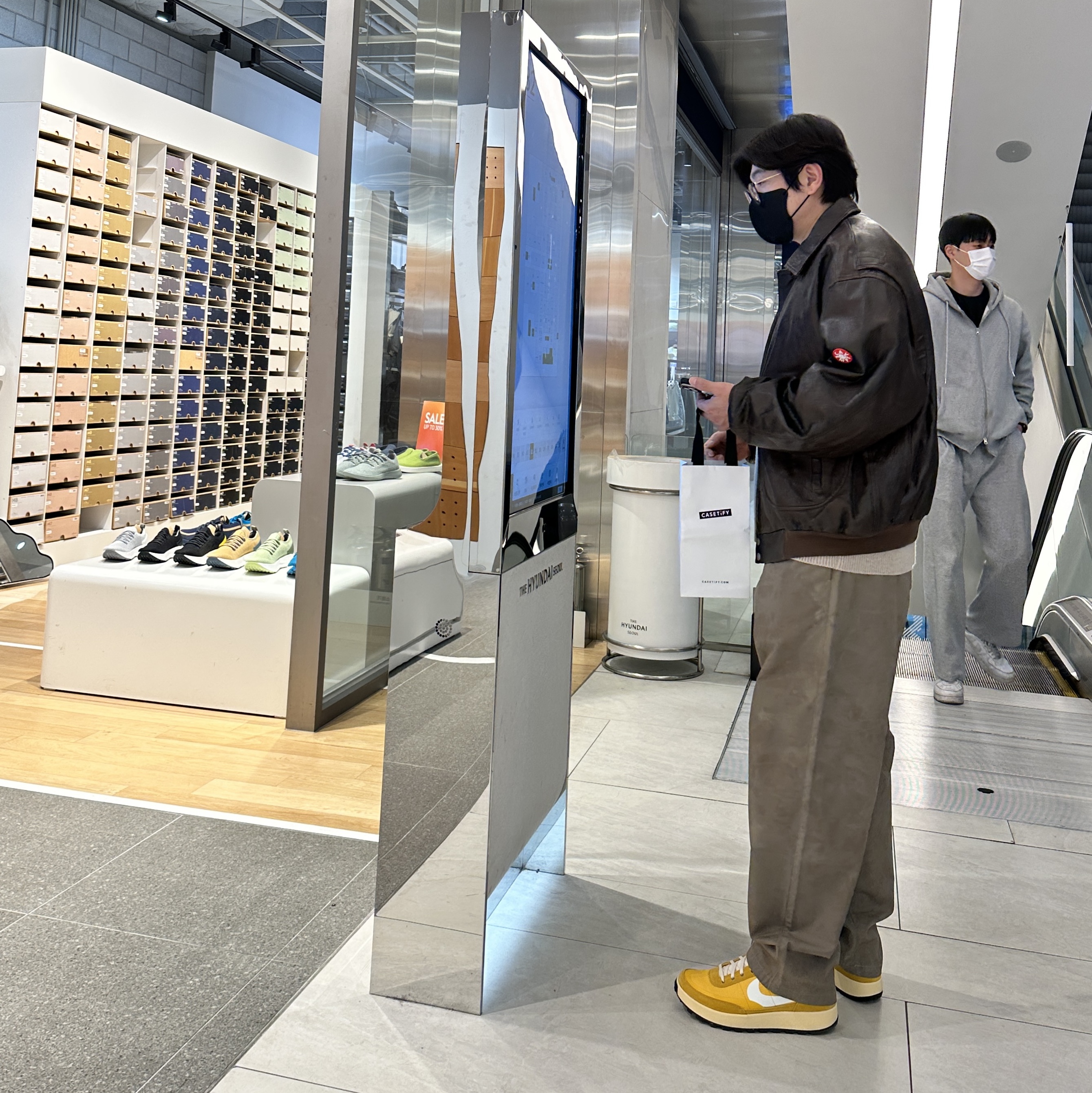 Nike x Tom Sachs General Purpose Shoe Archive, Cav Empt Leather Flying Jacket Brown - 23SS 착용 스타일 - 2