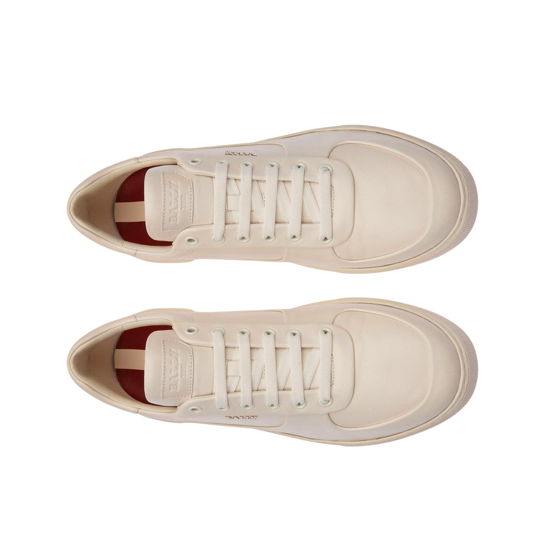 발리 매니 레더 스니커즈 화이트(Bally Manny Leather Sneakers White) - 2