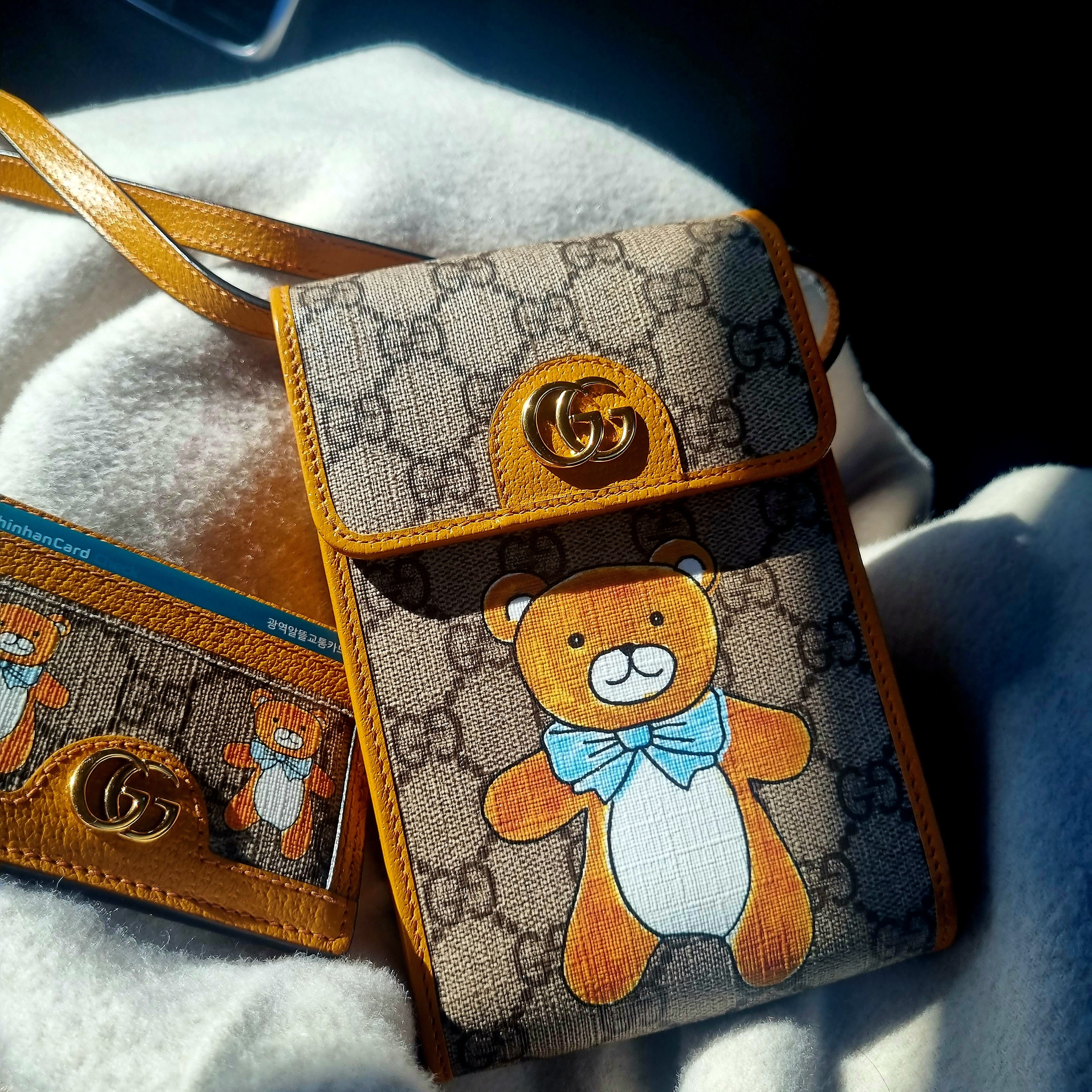 Gucci x Kai Mini Bag Beige Ebony 착용 스타일