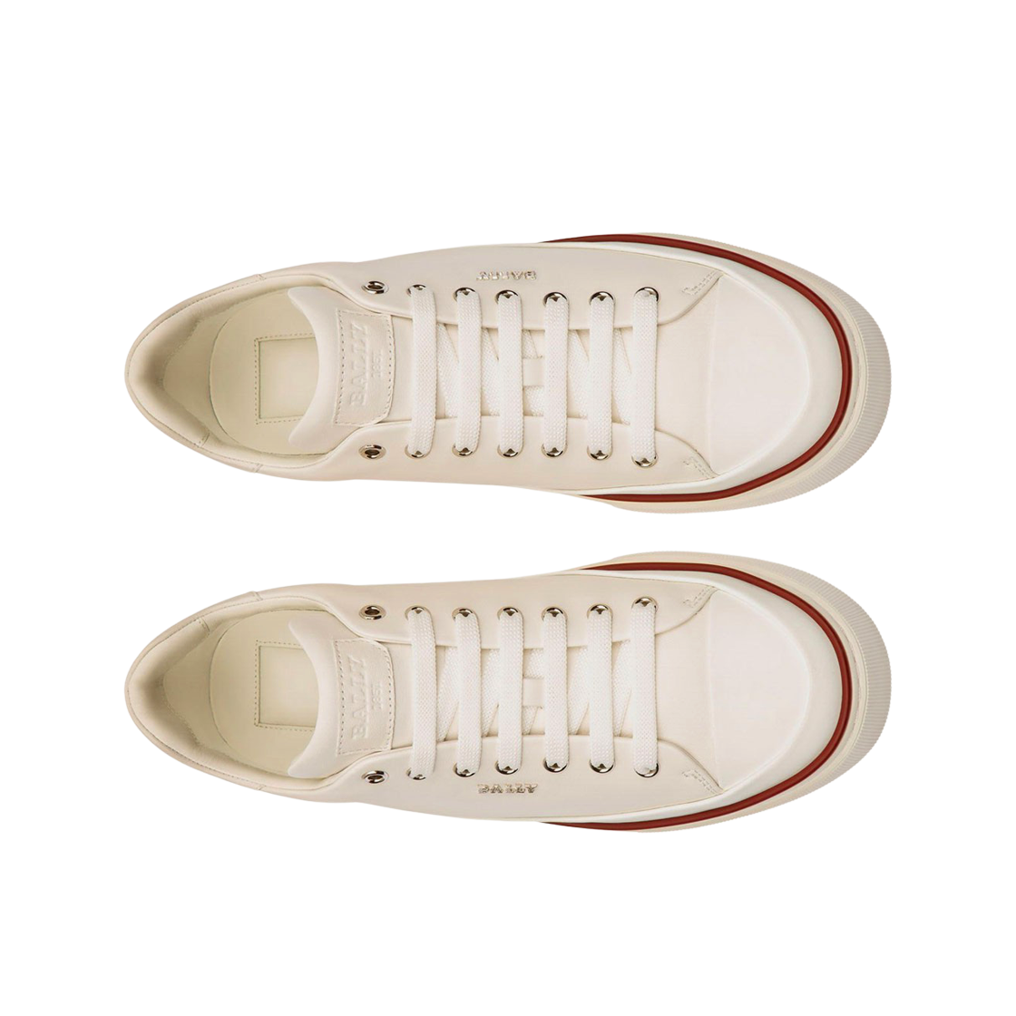 발리 메일리 레더 스니커즈 화이트(Bally Maily Leather Sneakers White) - 2