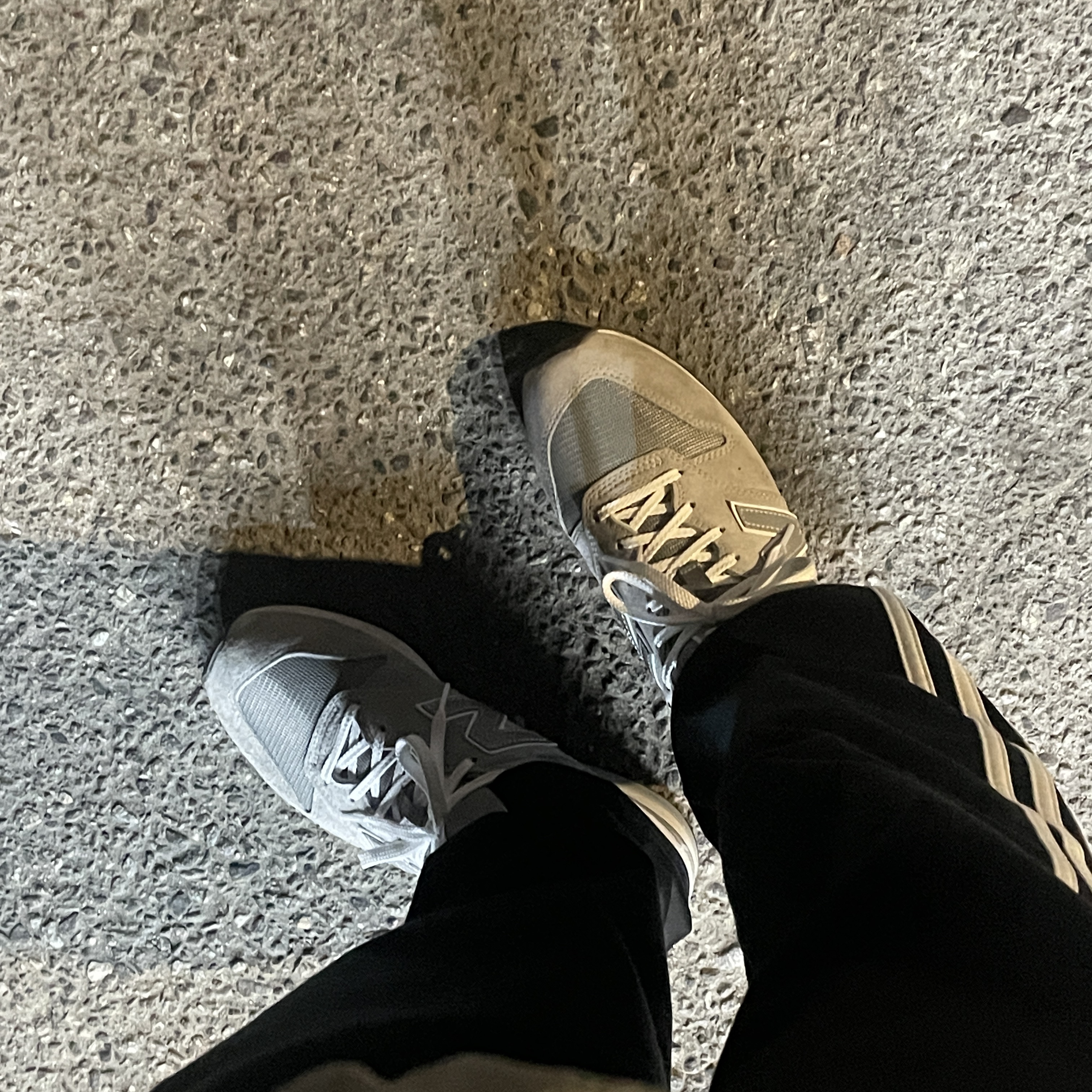 New Balance 996 Grey 착용 스타일