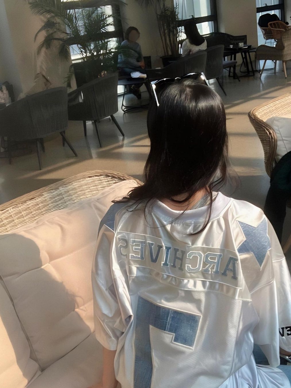 2000Archives Football T-Shirt Denim 착용 스타일