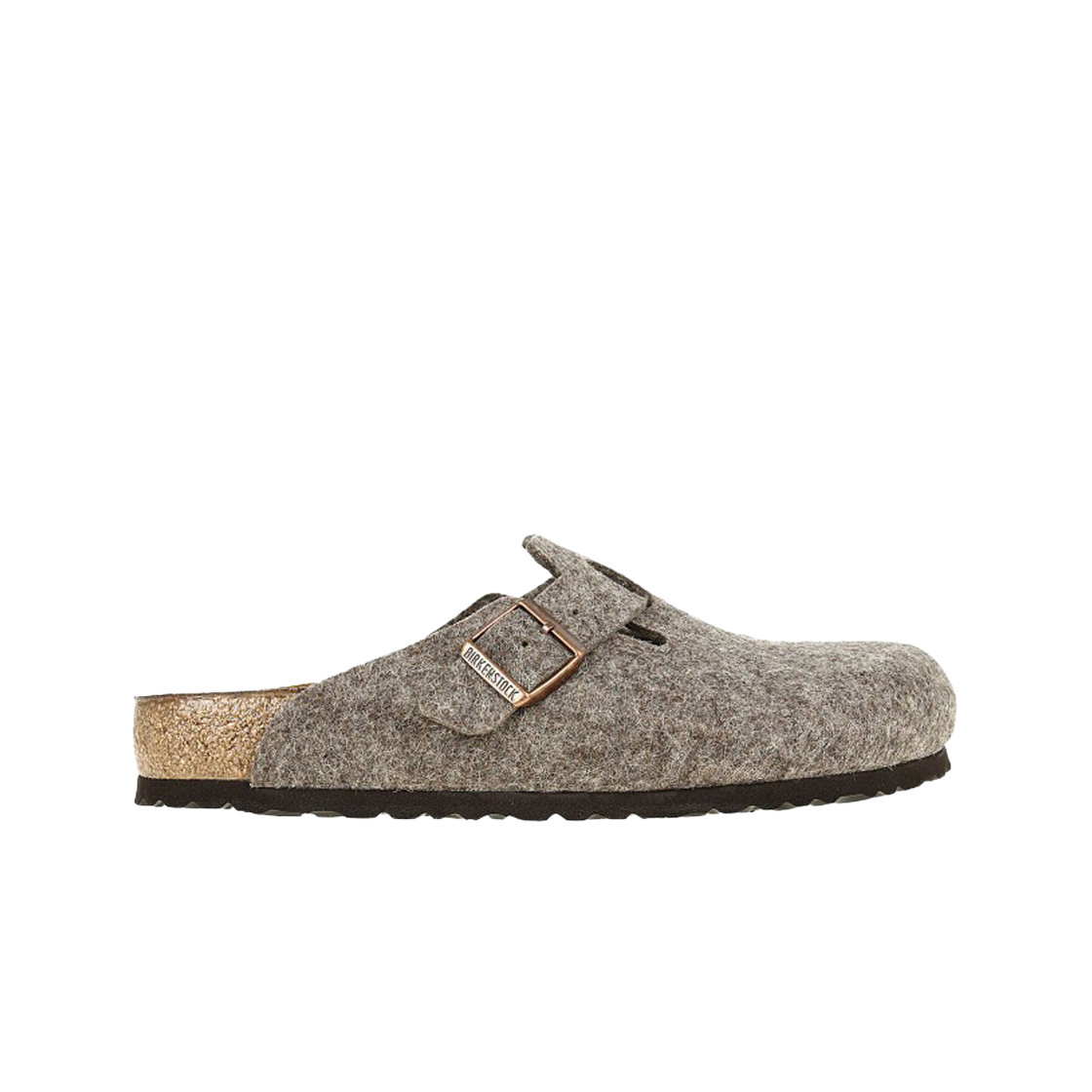 버켄스탁 보스턴 울 펠트 카카오 - 레귤러(Birkenstock Boston Wool Felt Cacao - Regular)