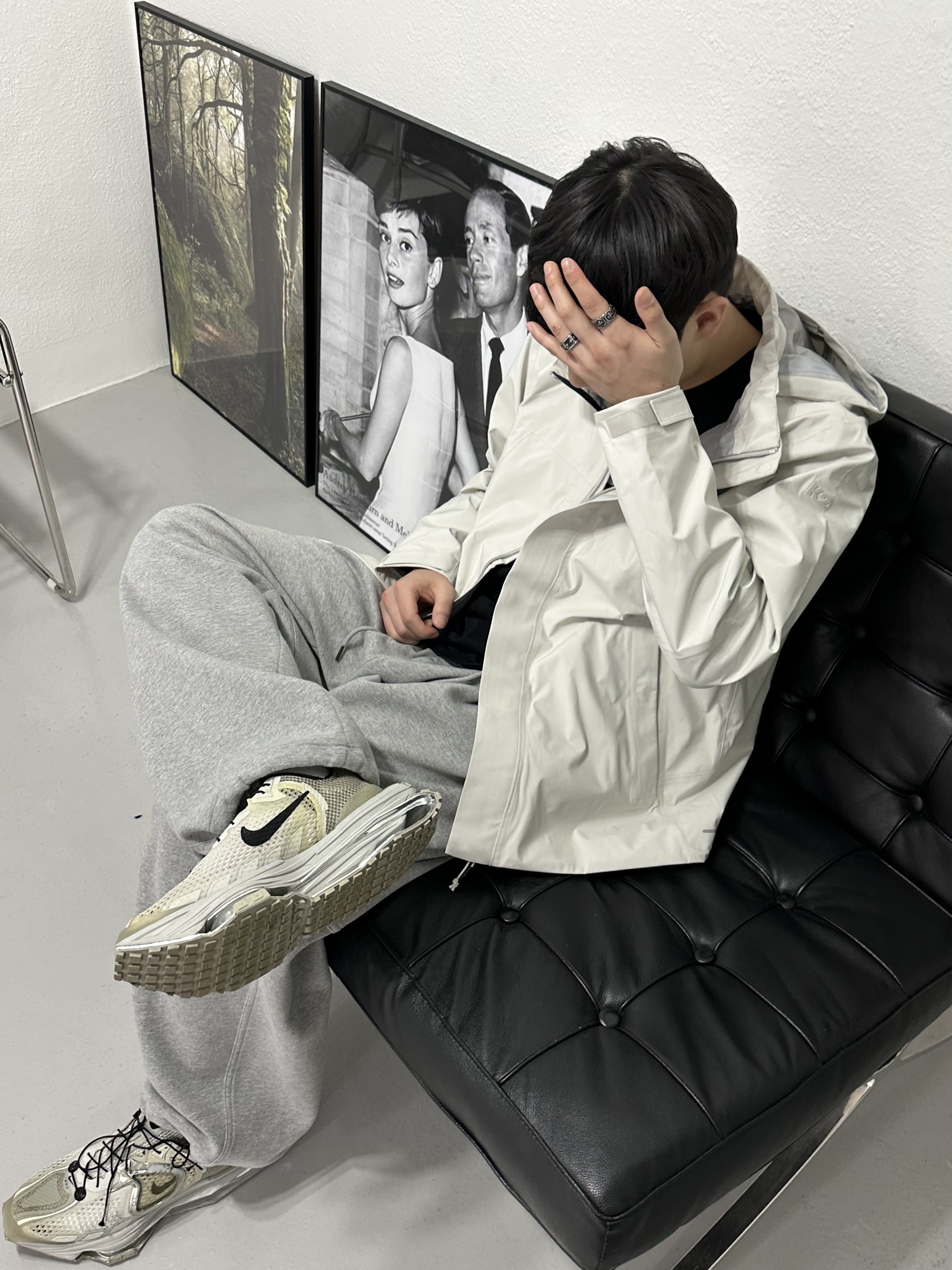 Nike x Matthew M Williams Zoom 004 Stone 착용 스타일